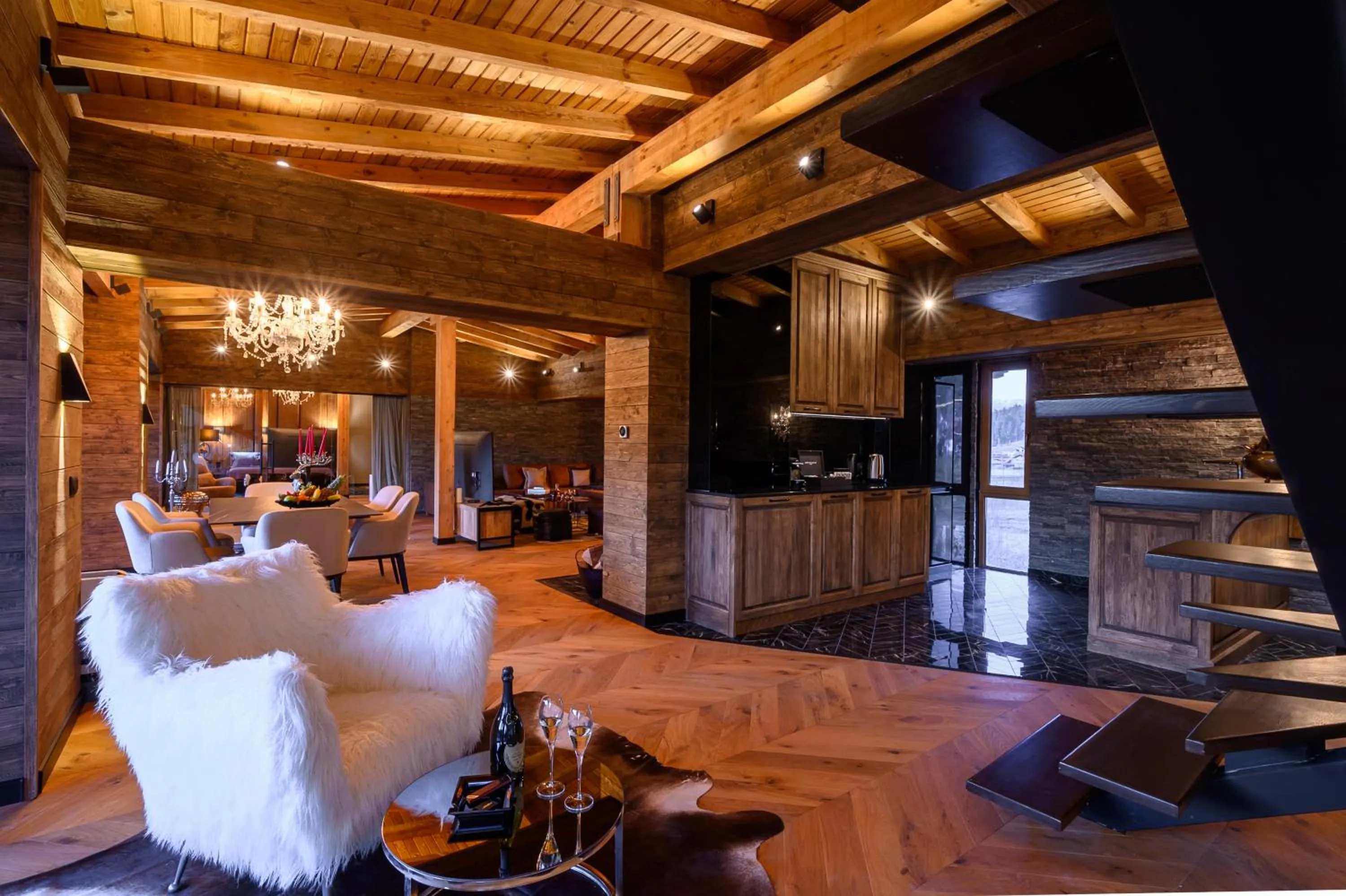 Living room in Grand Hotel Therme