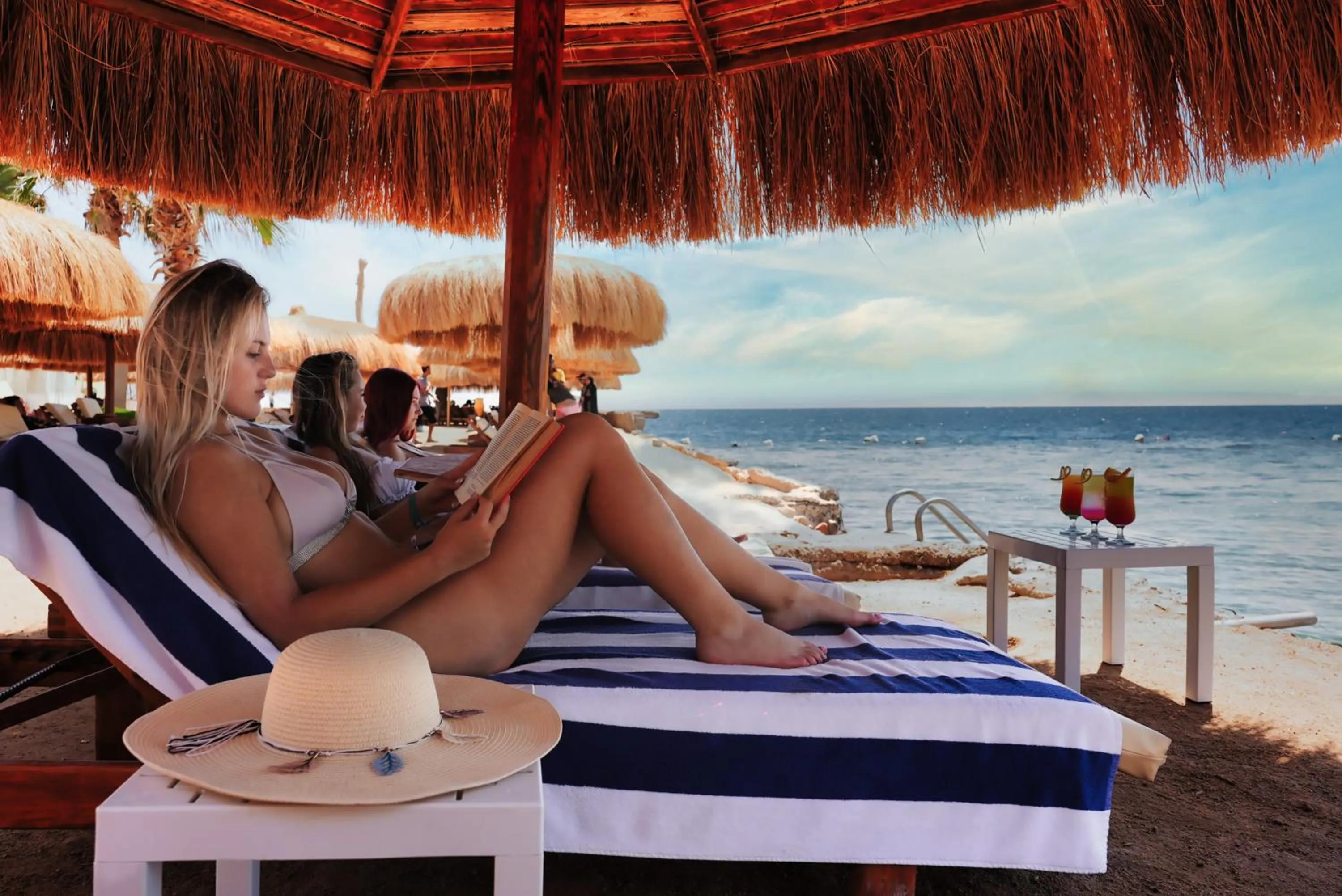 Beach in Eagles Downtown Zahabia Resort & Aqua Park