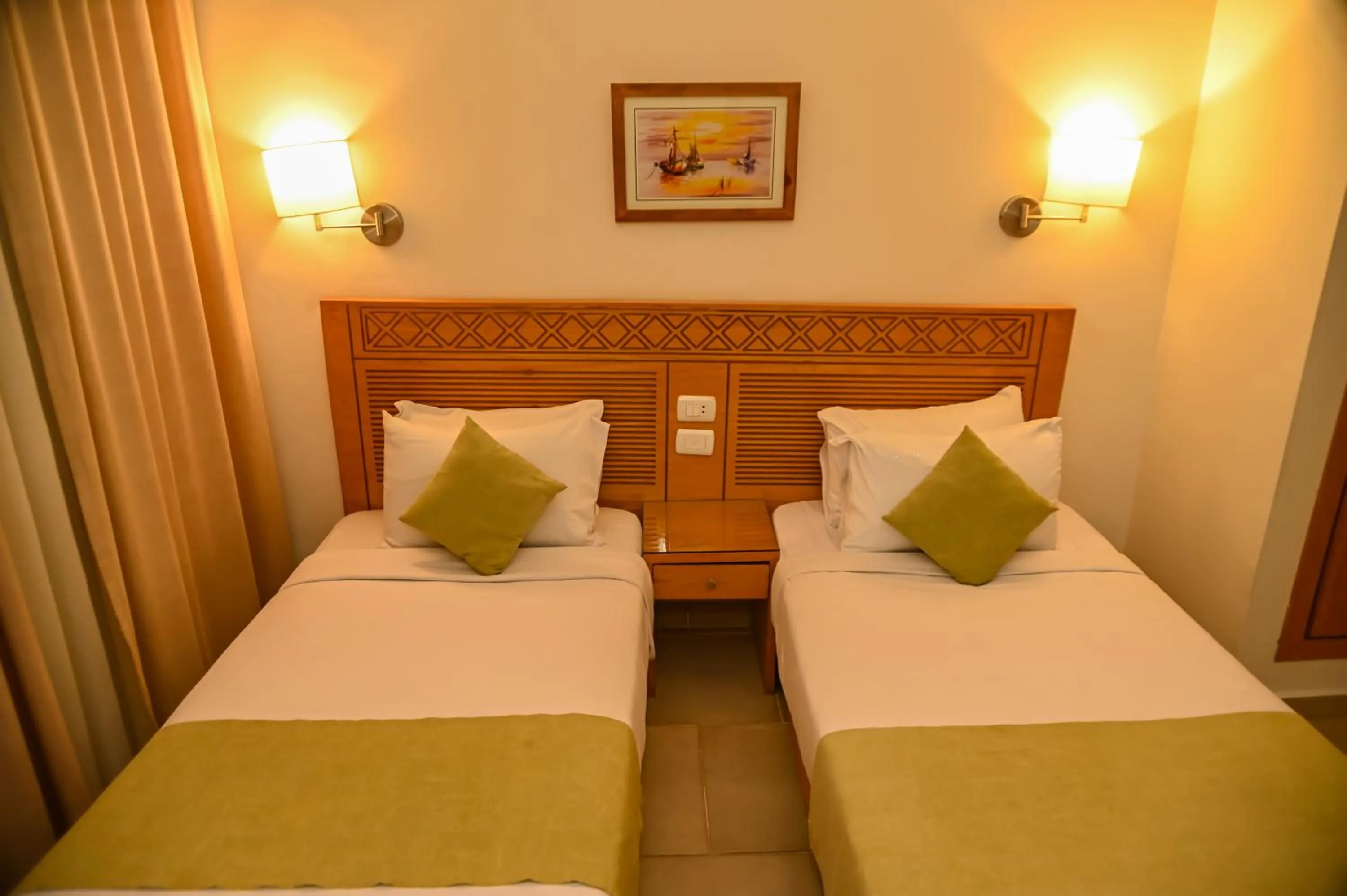 Bed in Eagles Downtown Zahabia Resort & Aqua Park