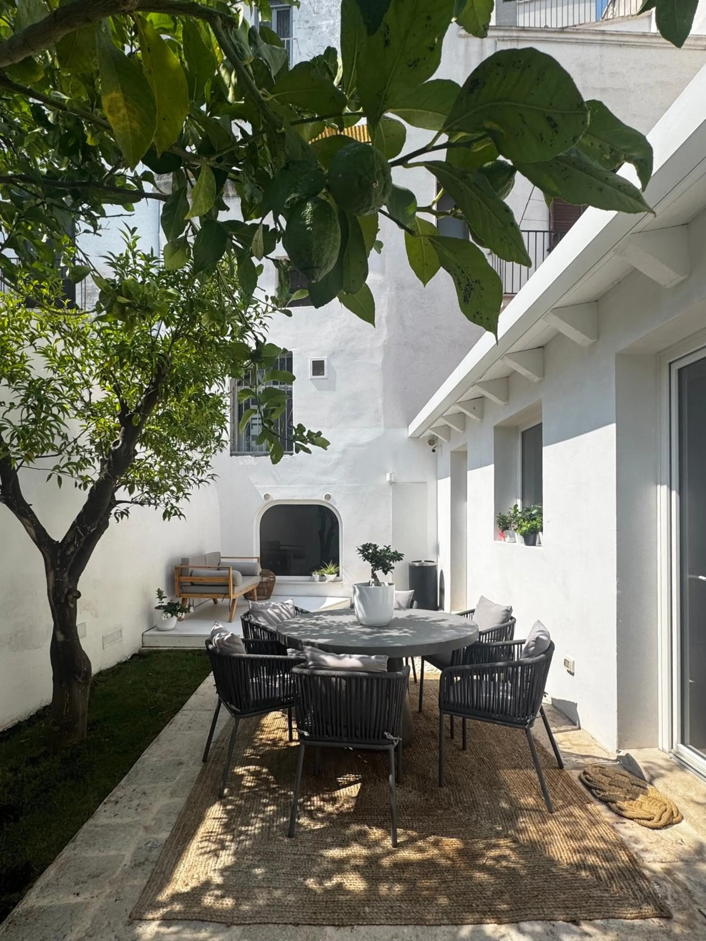 Garden view in Le Carasse Boutique Hotel