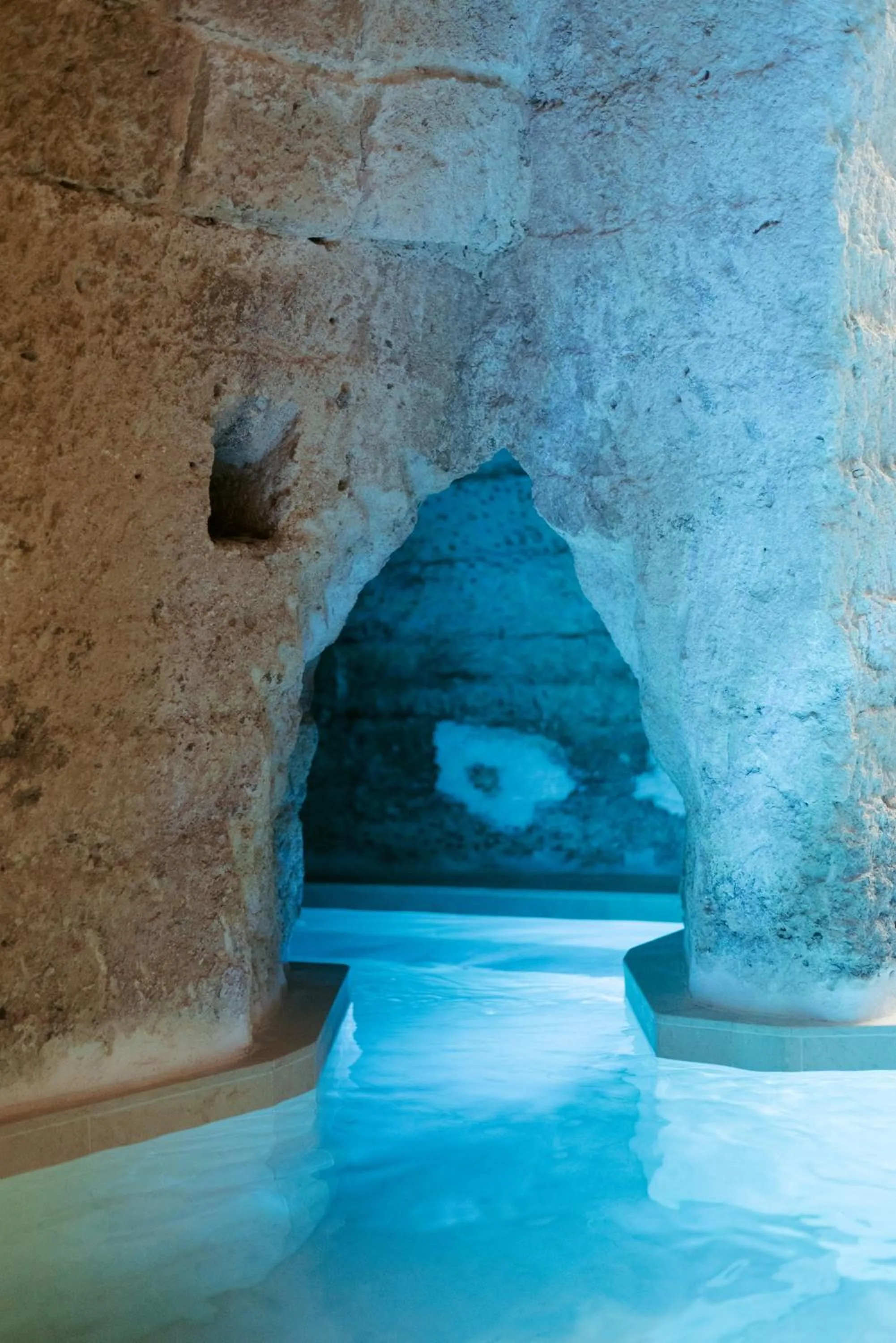 Pool view in Le Carasse Boutique Hotel