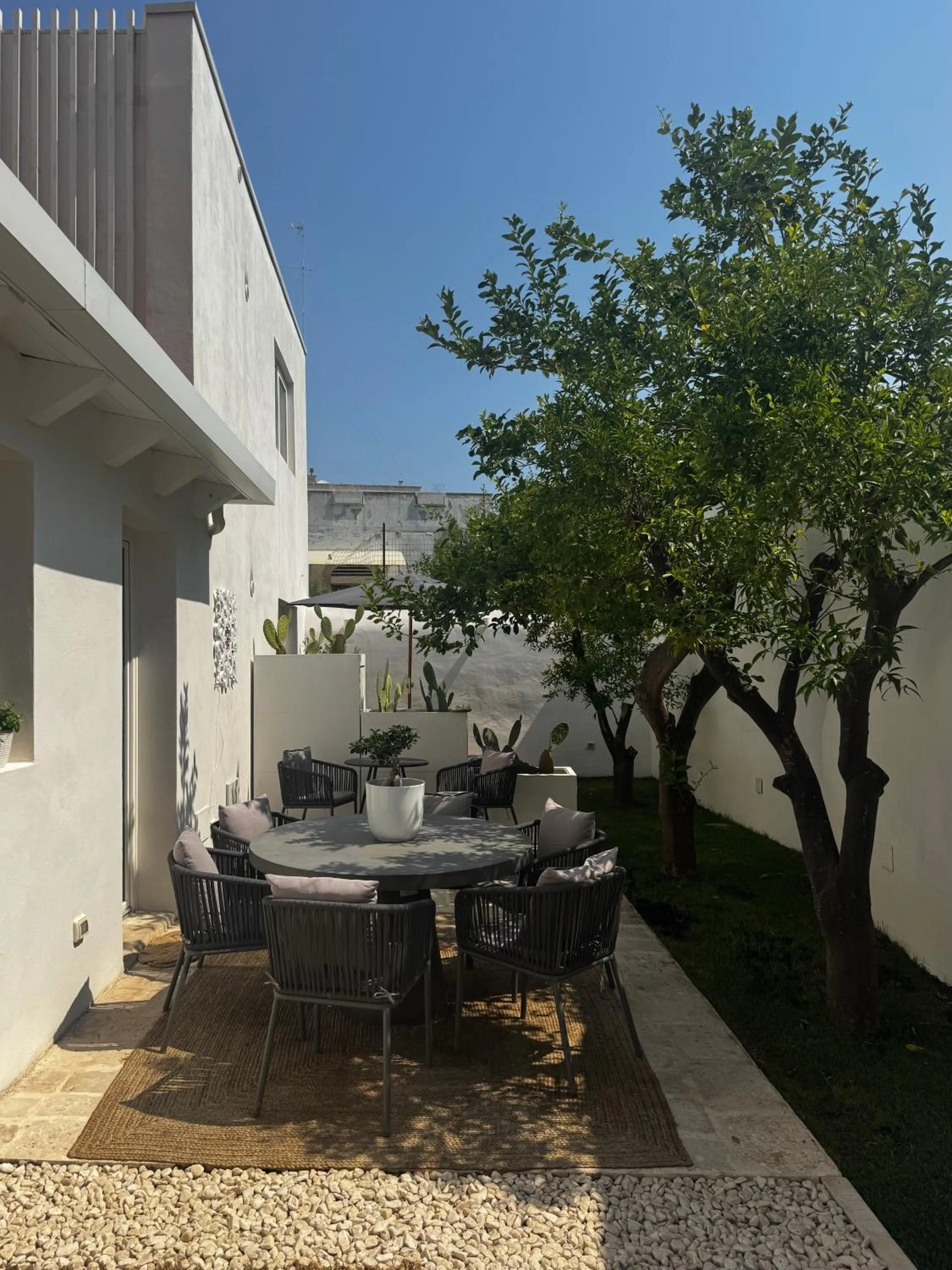 Garden view in Le Carasse Boutique Hotel