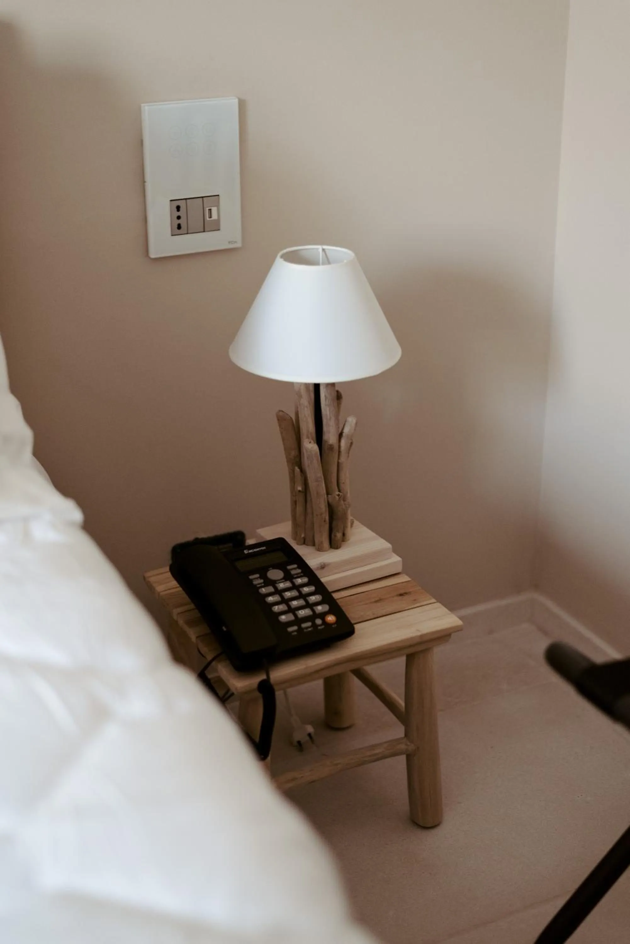 Decorative detail, Bed in Le Carasse Boutique Hotel