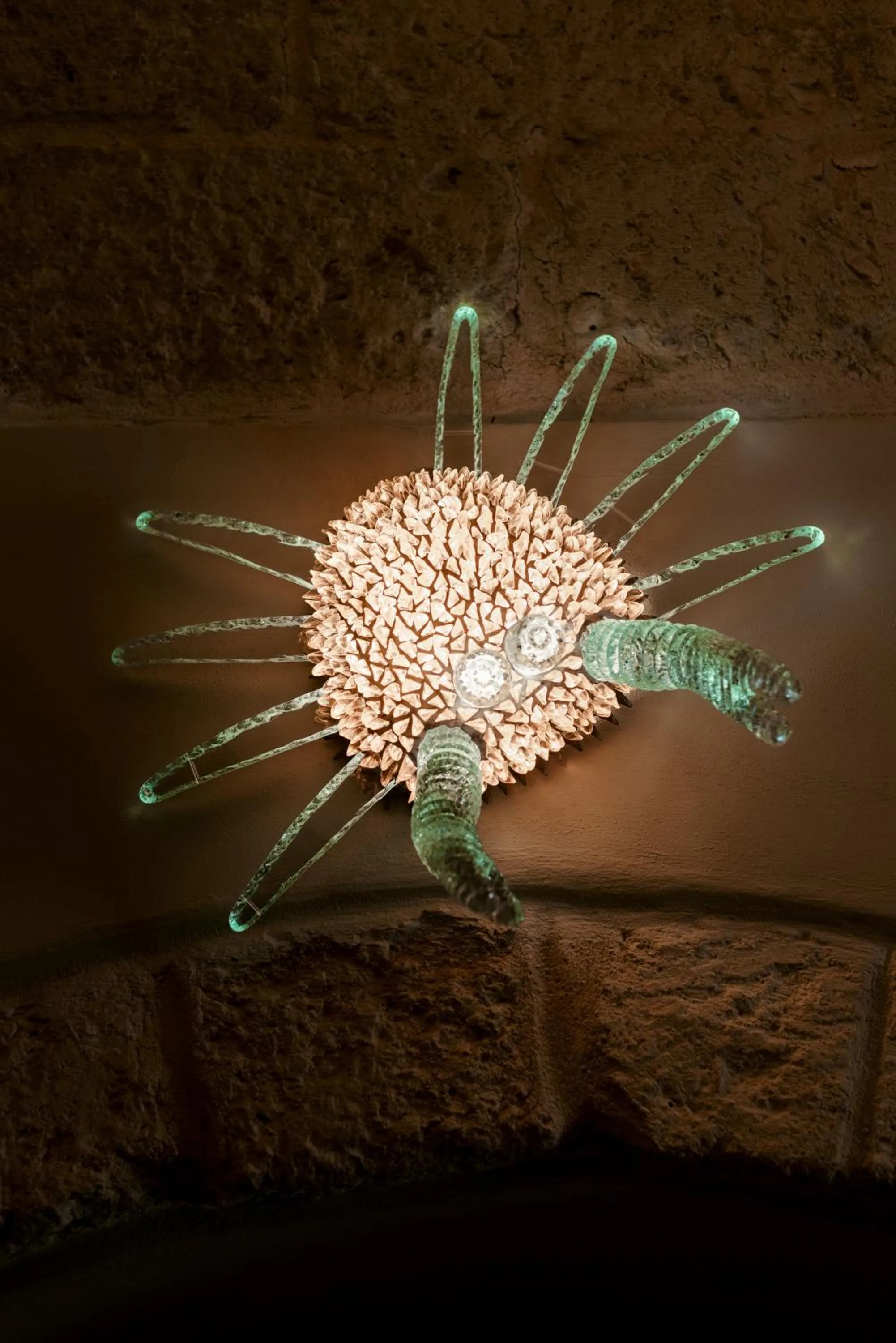 Decorative detail in Le Carasse Boutique Hotel