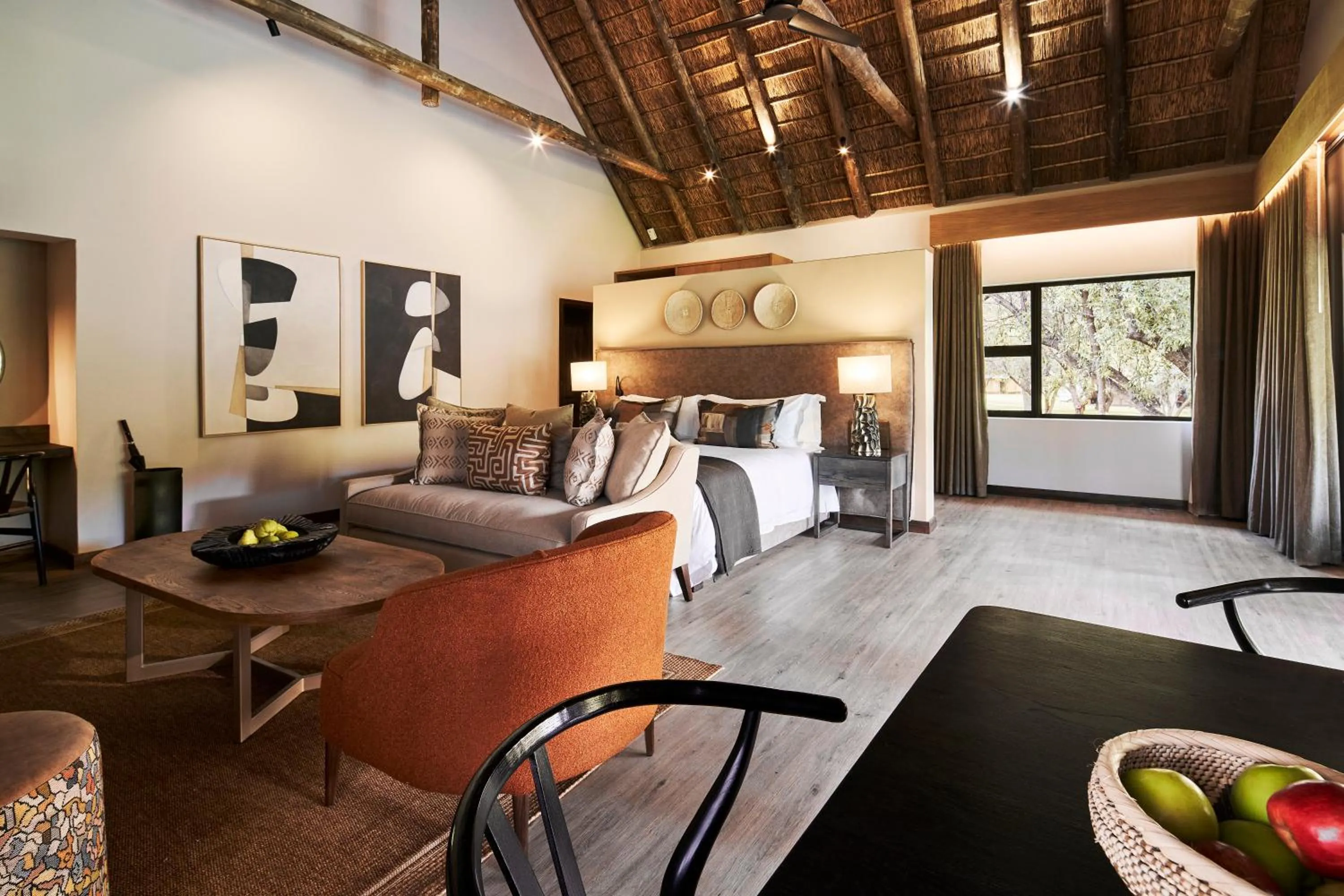 Bedroom in Letamo at Qwabi Private Game Reserve by NEWMARK