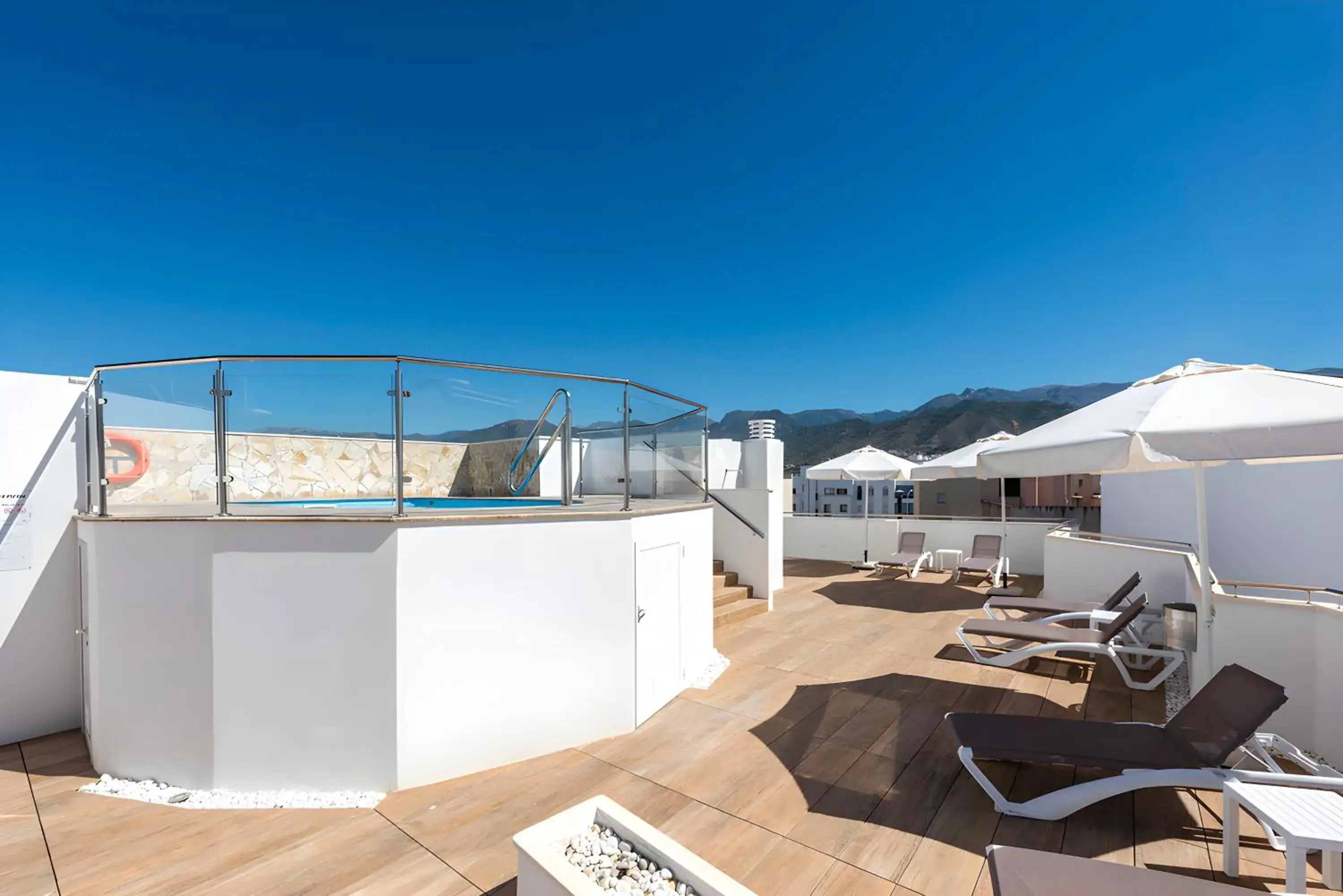 Mountain view in Hotel Toboso Chaparil Mountain view in Hotel Toboso Chaparil