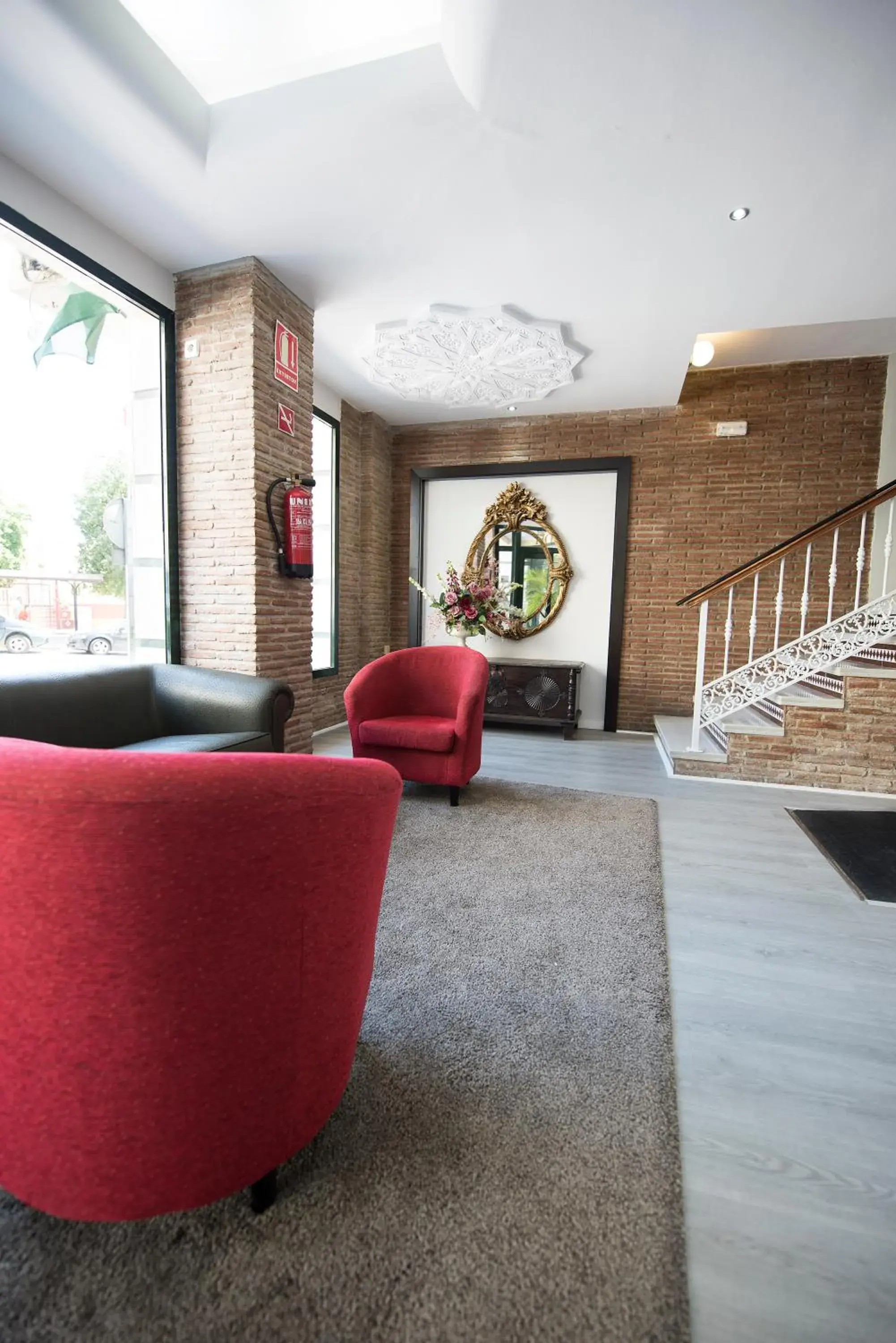 Lobby or reception in Hotel Toboso Chaparil Lobby or reception in Hotel Toboso Chaparil