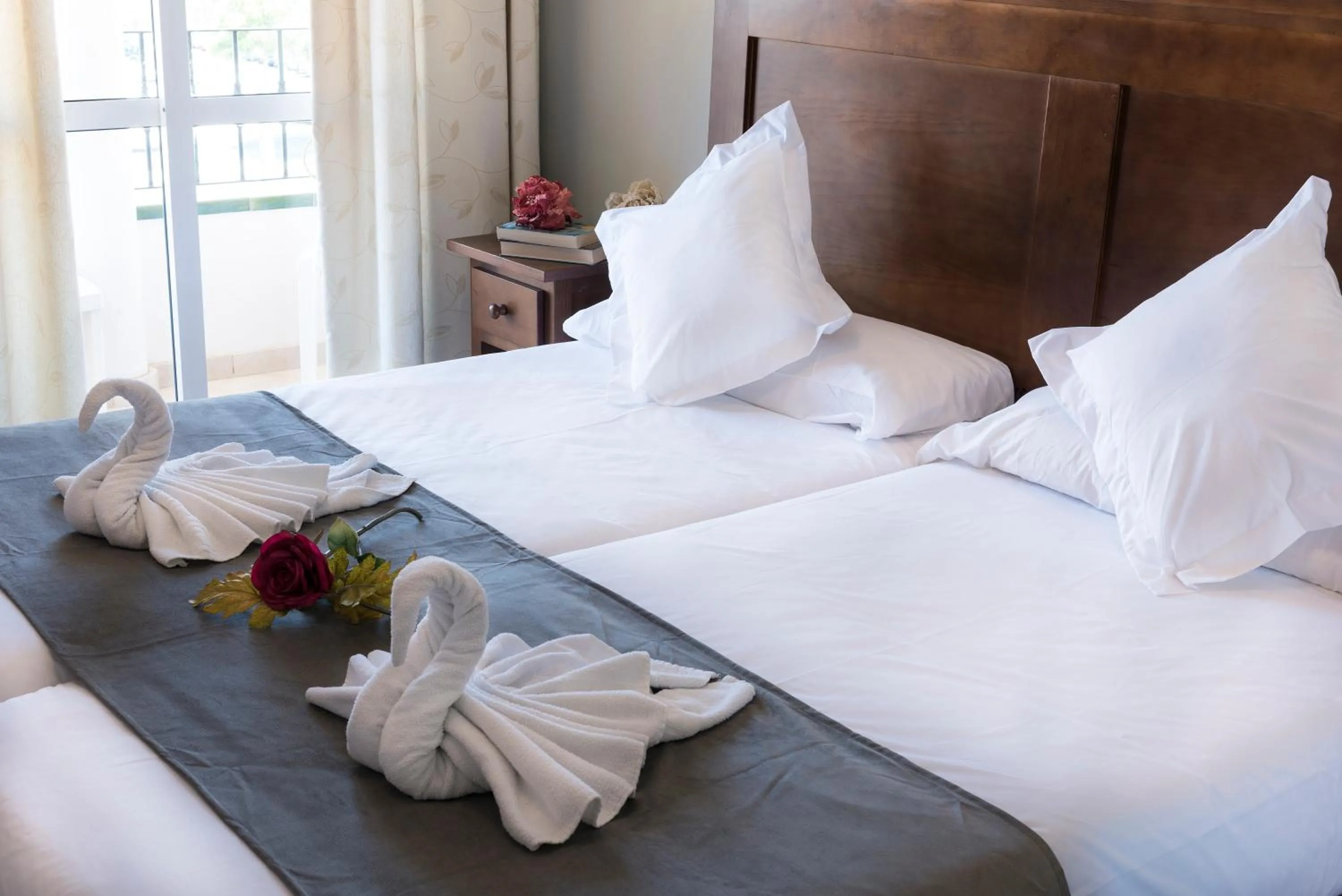 Bed in Hotel Toboso Chaparil