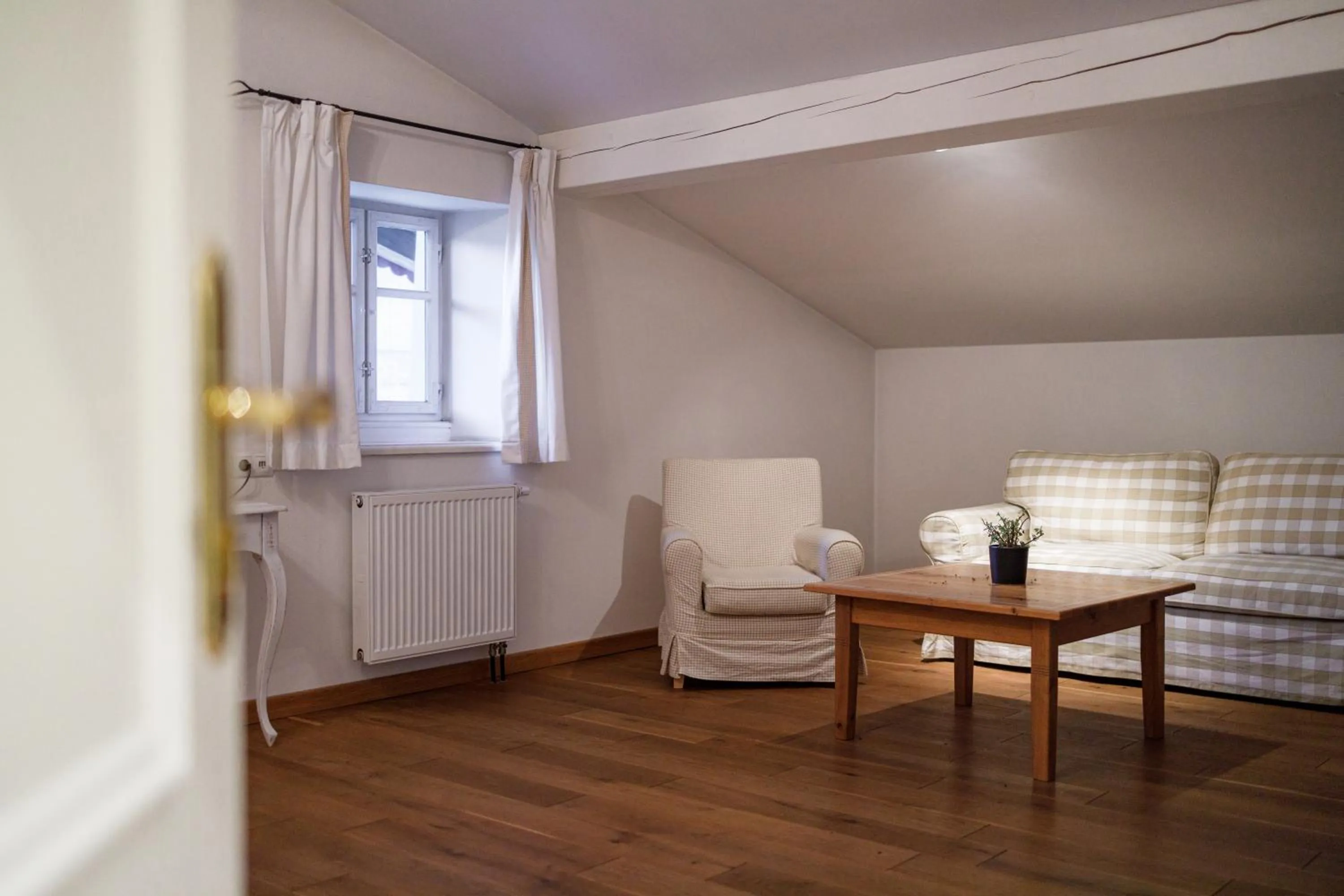 Seating area in Seebacher Haus