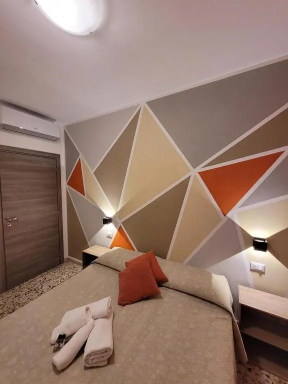 Bed in "Fly to Venice" Airport