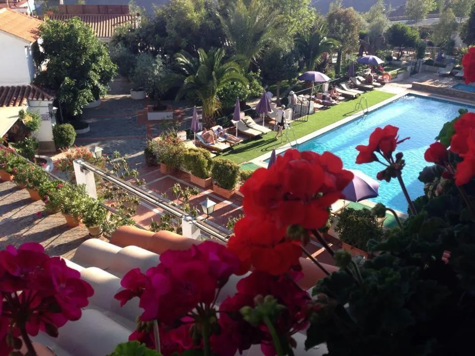 Garden in Hotel Alcadima