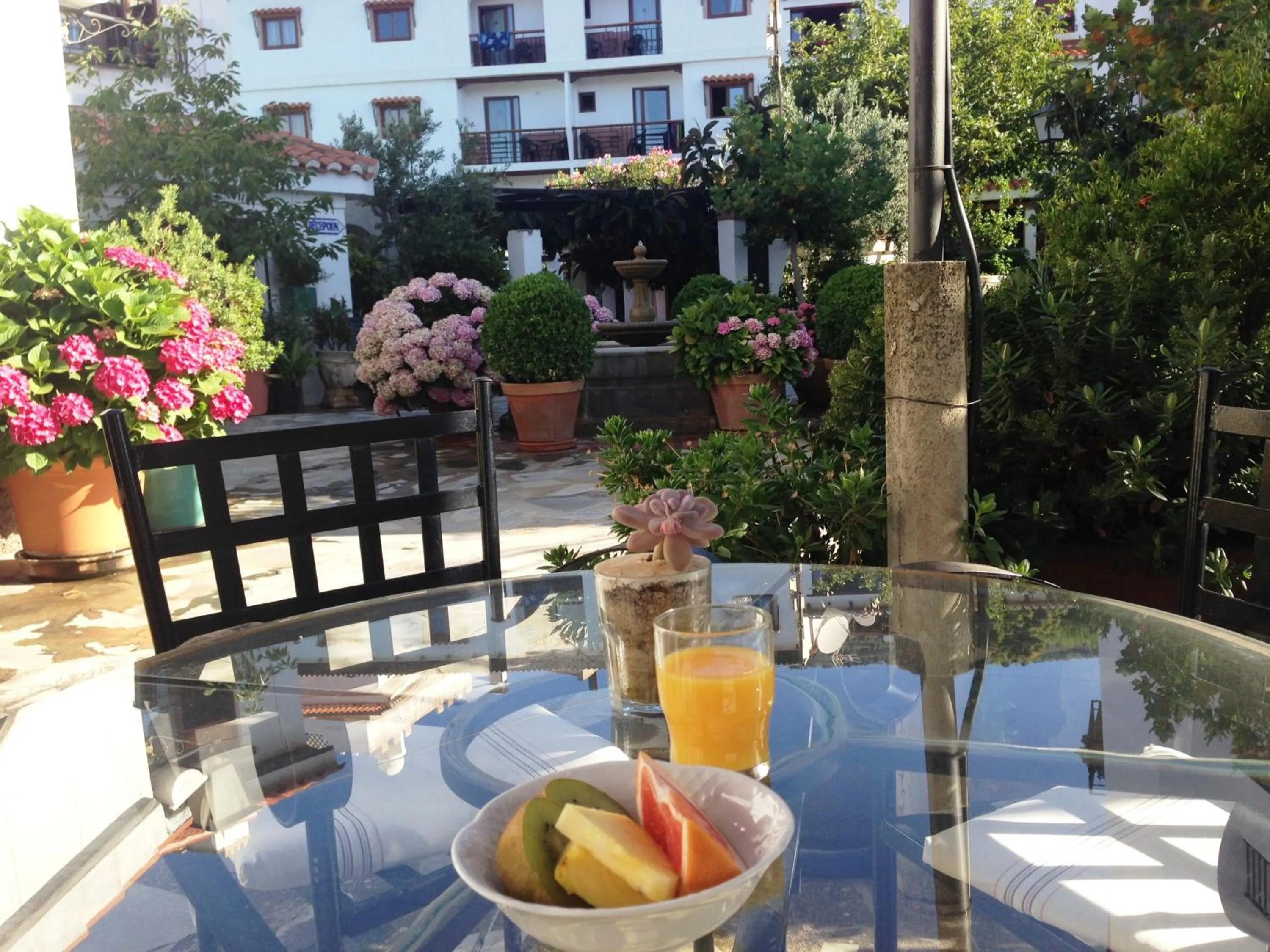 Food and drinks in Hotel Alcadima