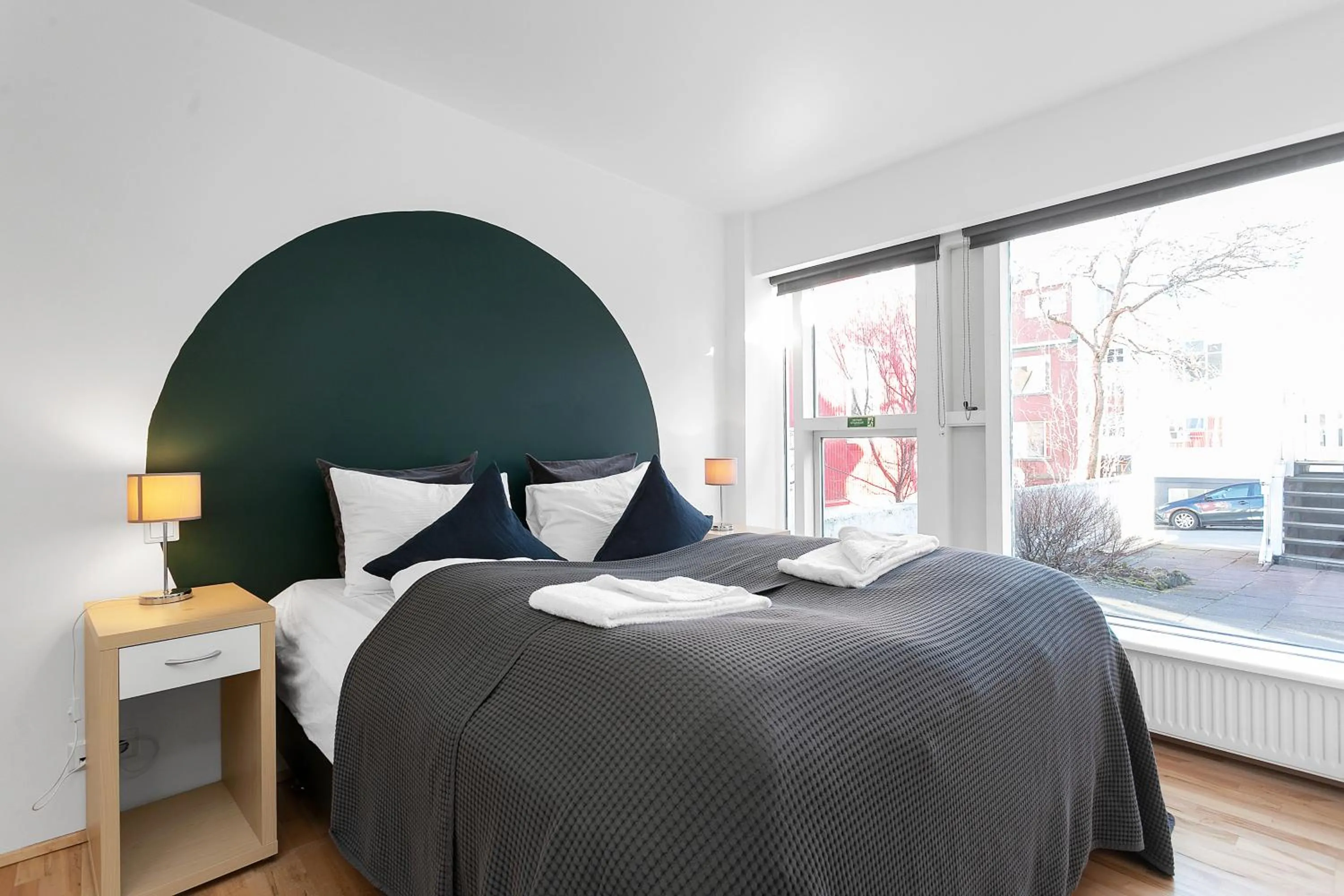 Bed in Baron Downtown Apartments by Heimaleiga