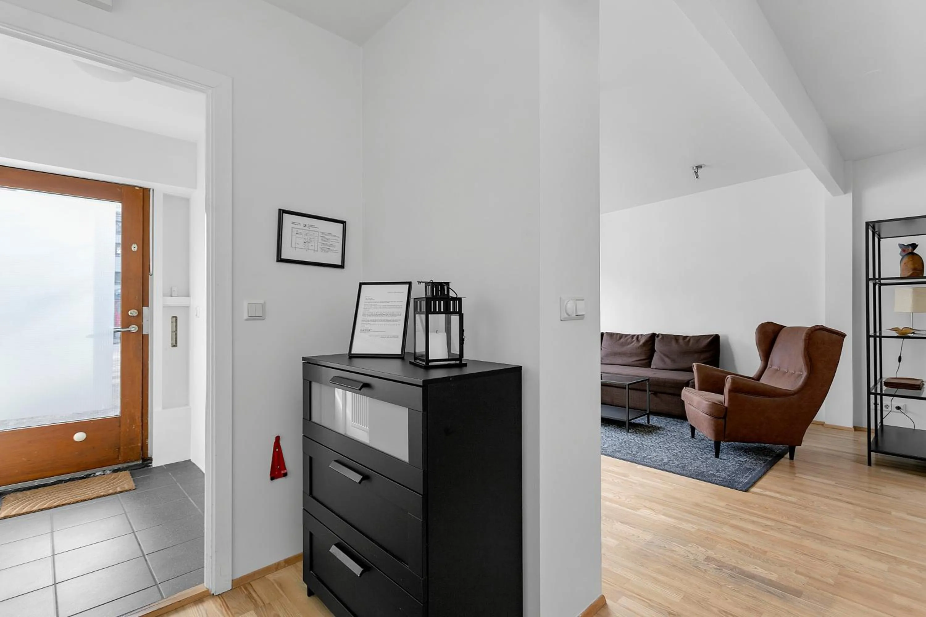 Living room in Baron Downtown Apartments by Heimaleiga