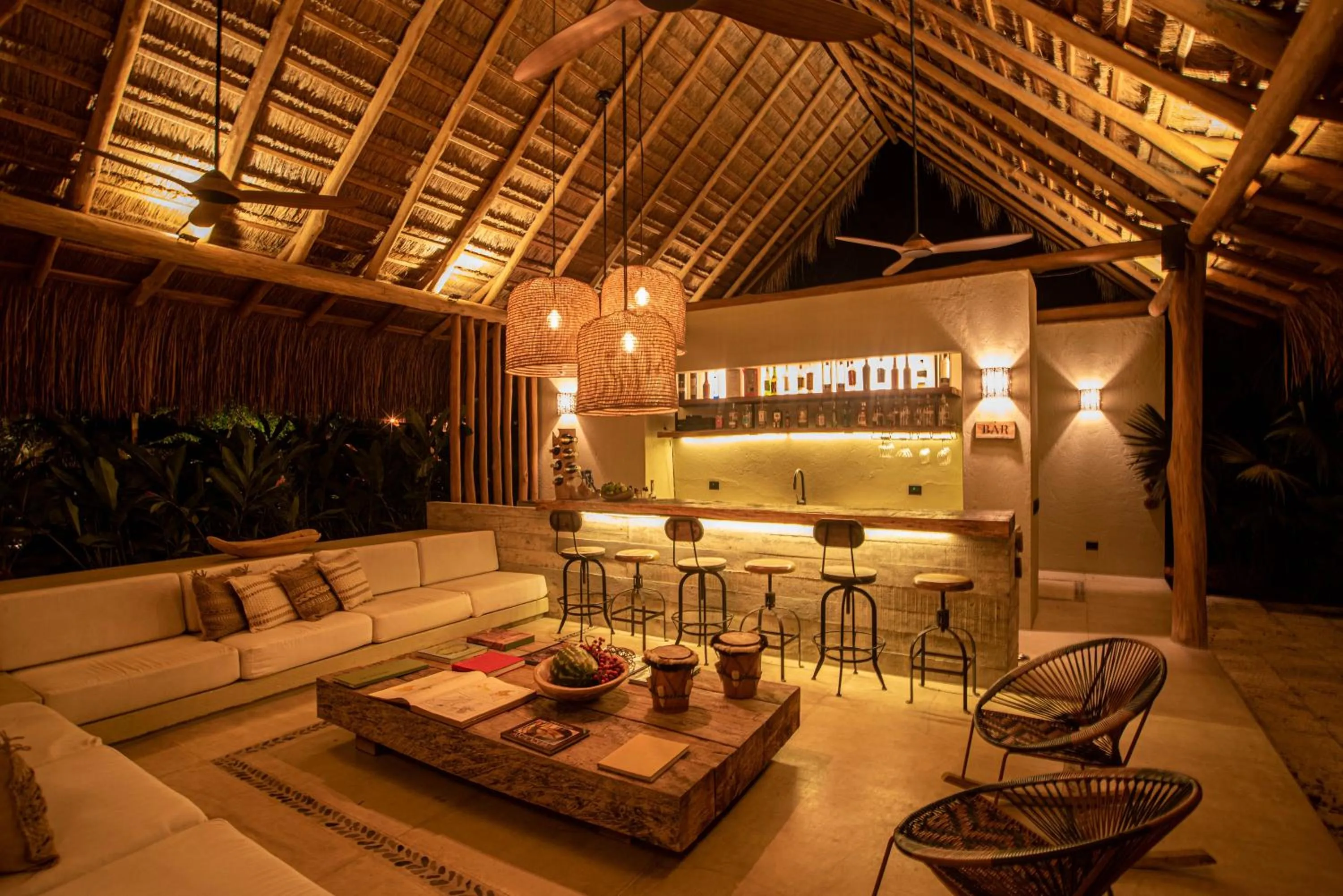 Living room in Nativa Refugio Escondido