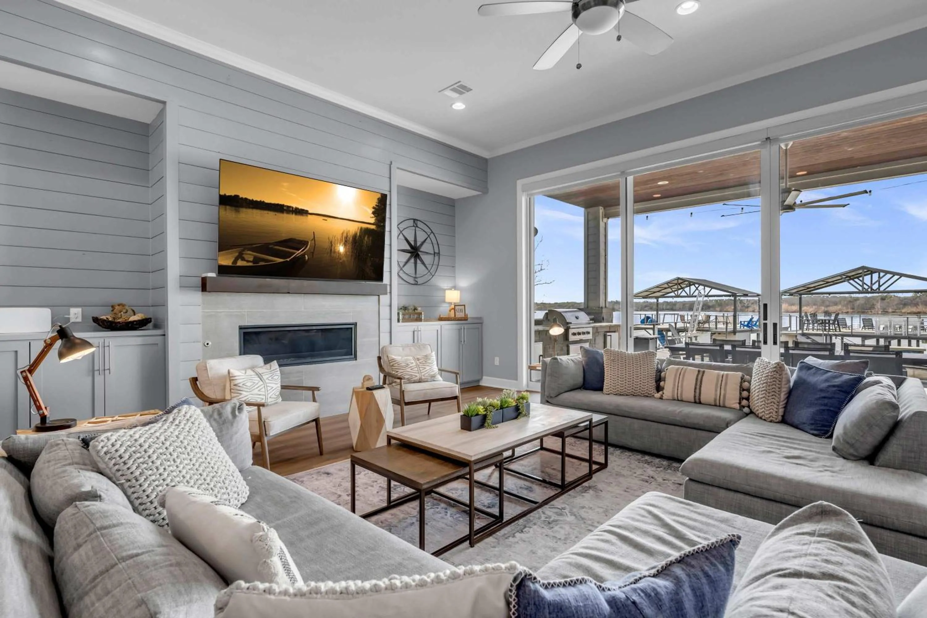 Luxury Waterfront Home with Swimming Pool Hot Tub and 2 Boat Slips