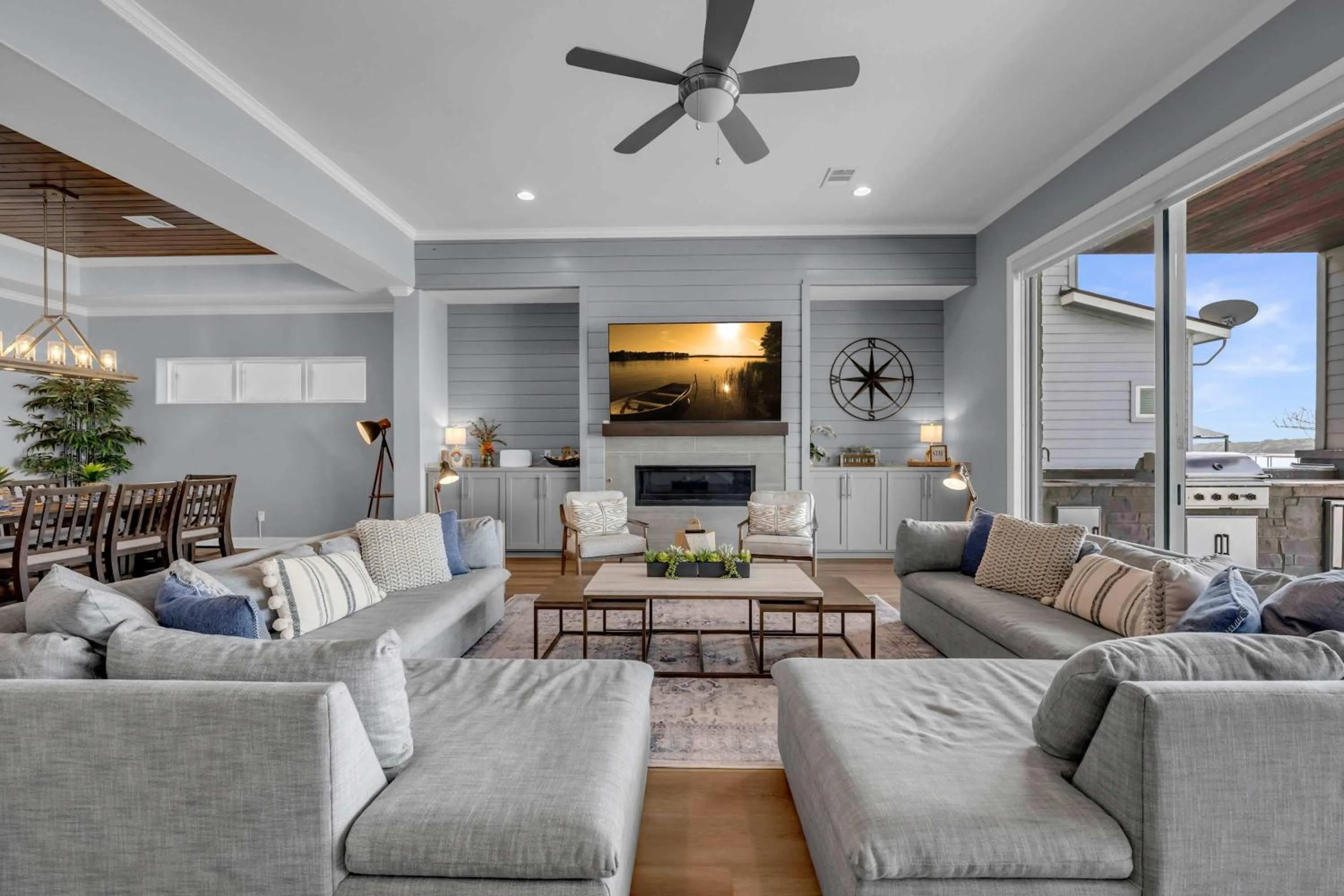 Luxury Waterfront Home with Swimming Pool Hot Tub and 2 Boat Slips