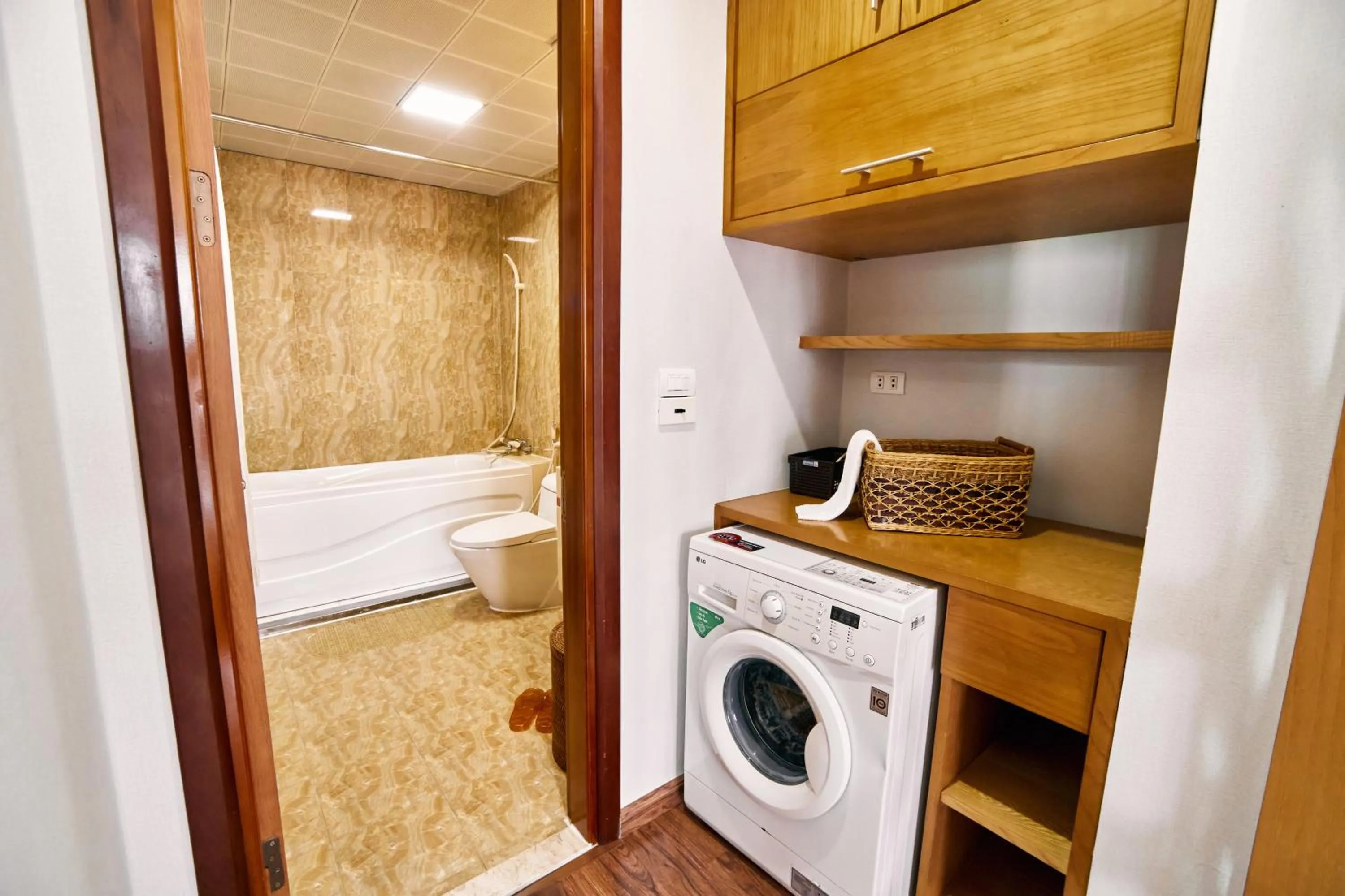 Bathroom in Trang Thanh Luxury Apartment