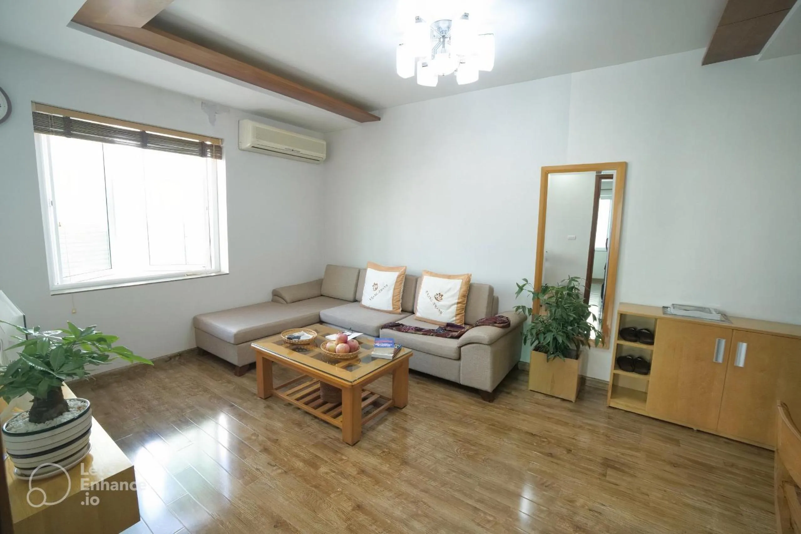 Living room in Trang Thanh Luxury Apartment