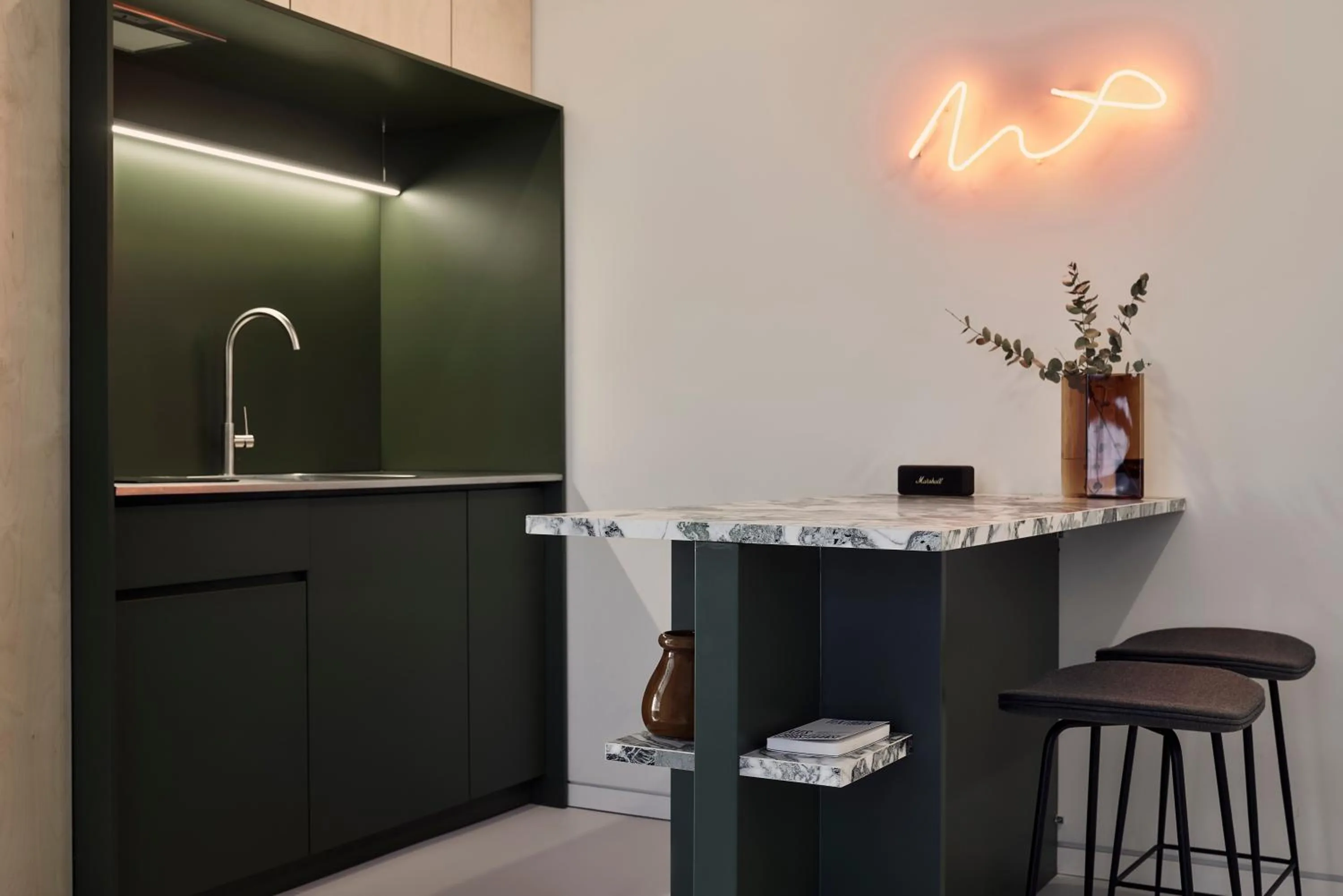 Kitchen or kitchenette in The Newel Metaxourgeio