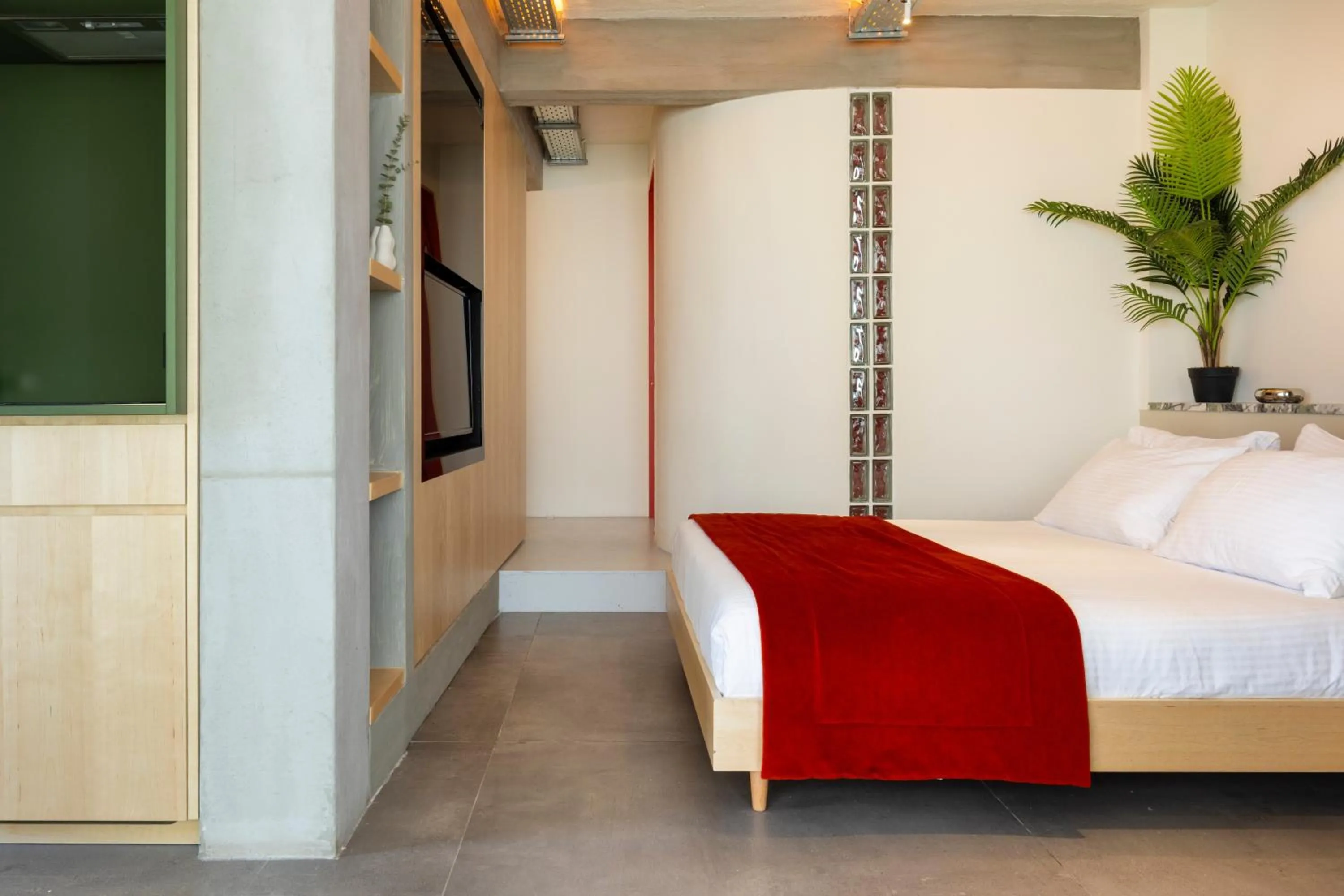 Bedroom, Bed in The Newel Metaxourgeio