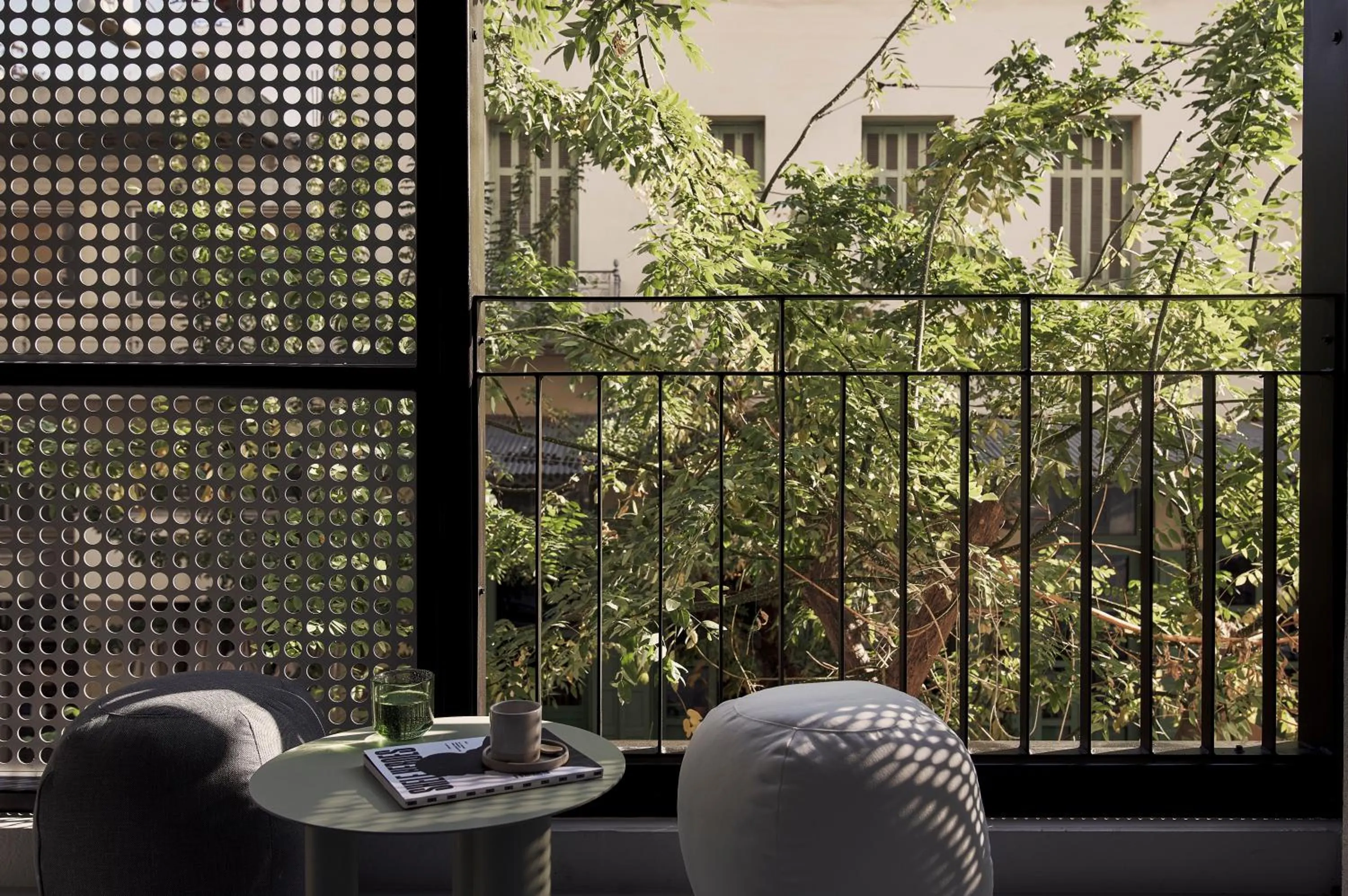 Balcony/Terrace in The Newel Metaxourgeio