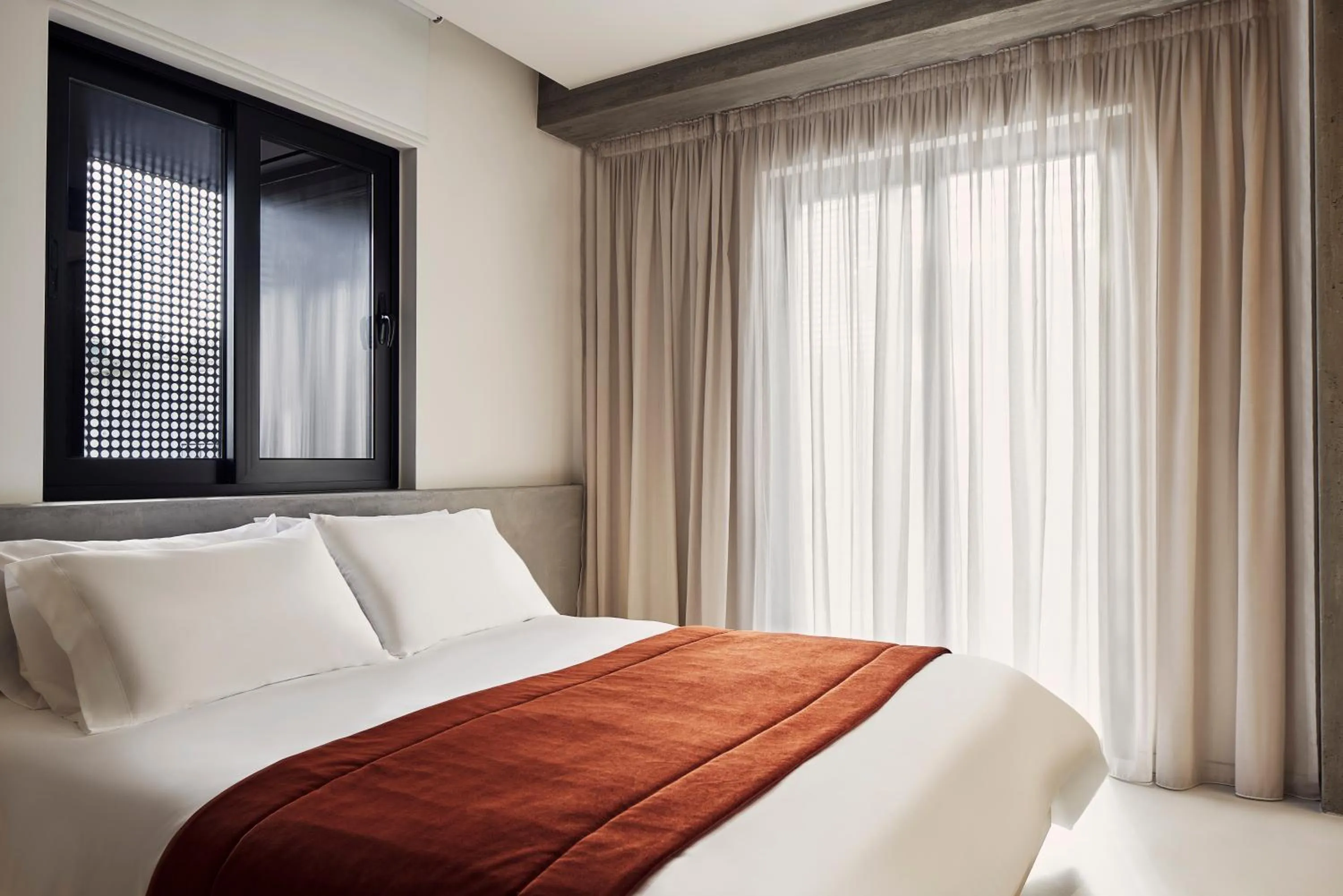 Bed in The Newel Metaxourgeio