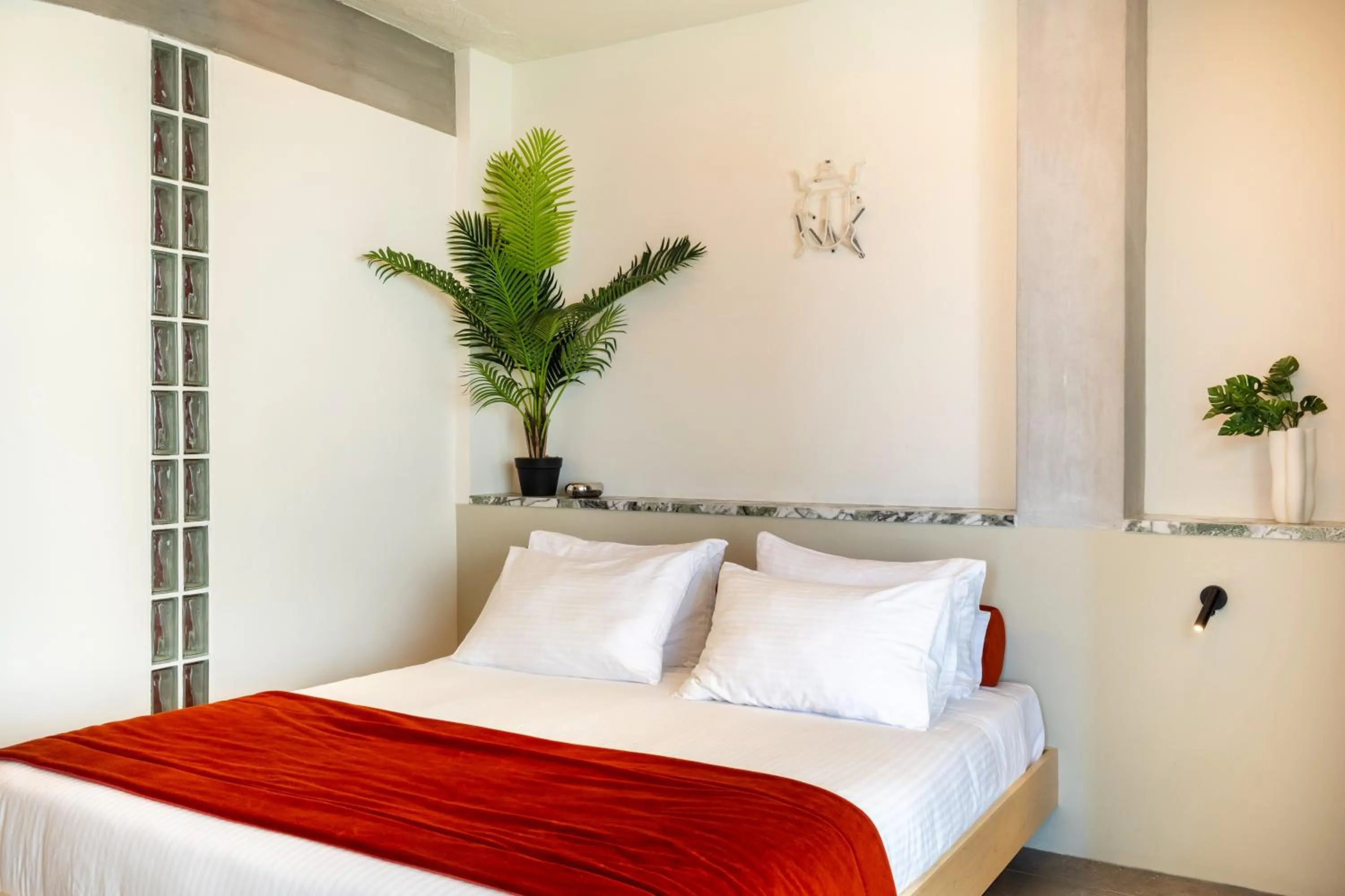 Bed in The Newel Metaxourgeio