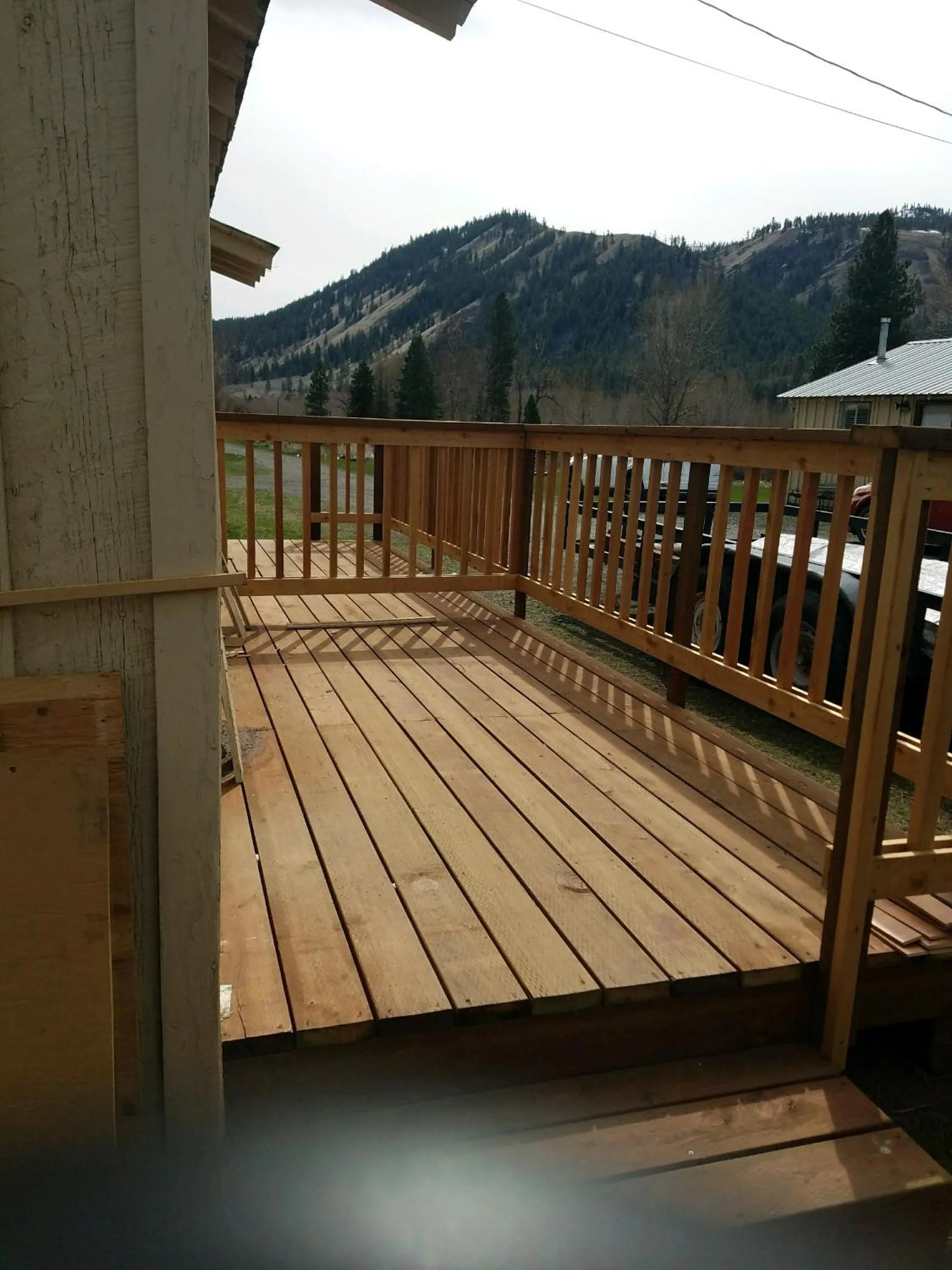 Patio in Eagle Rock Resort
