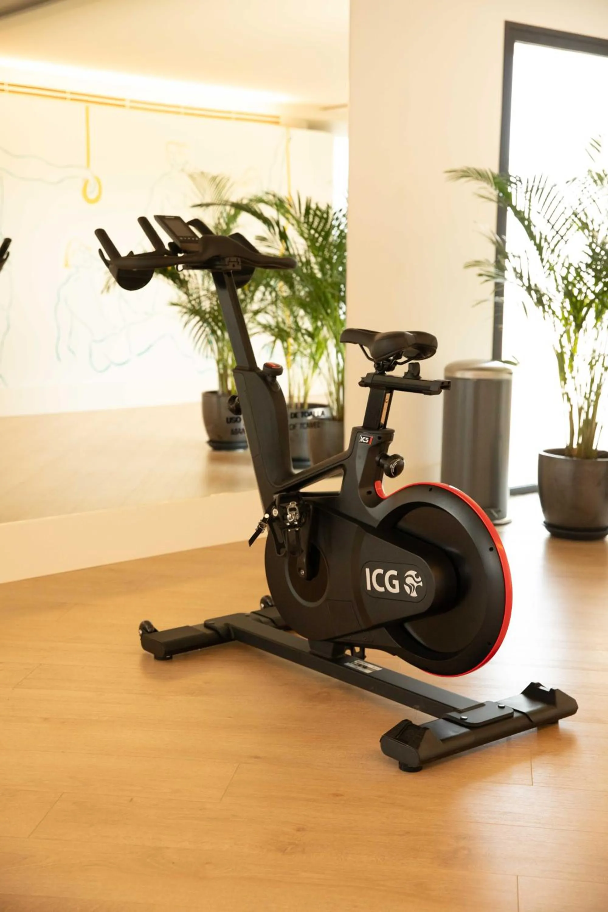 Fitness centre/facilities in Hotel Almirante