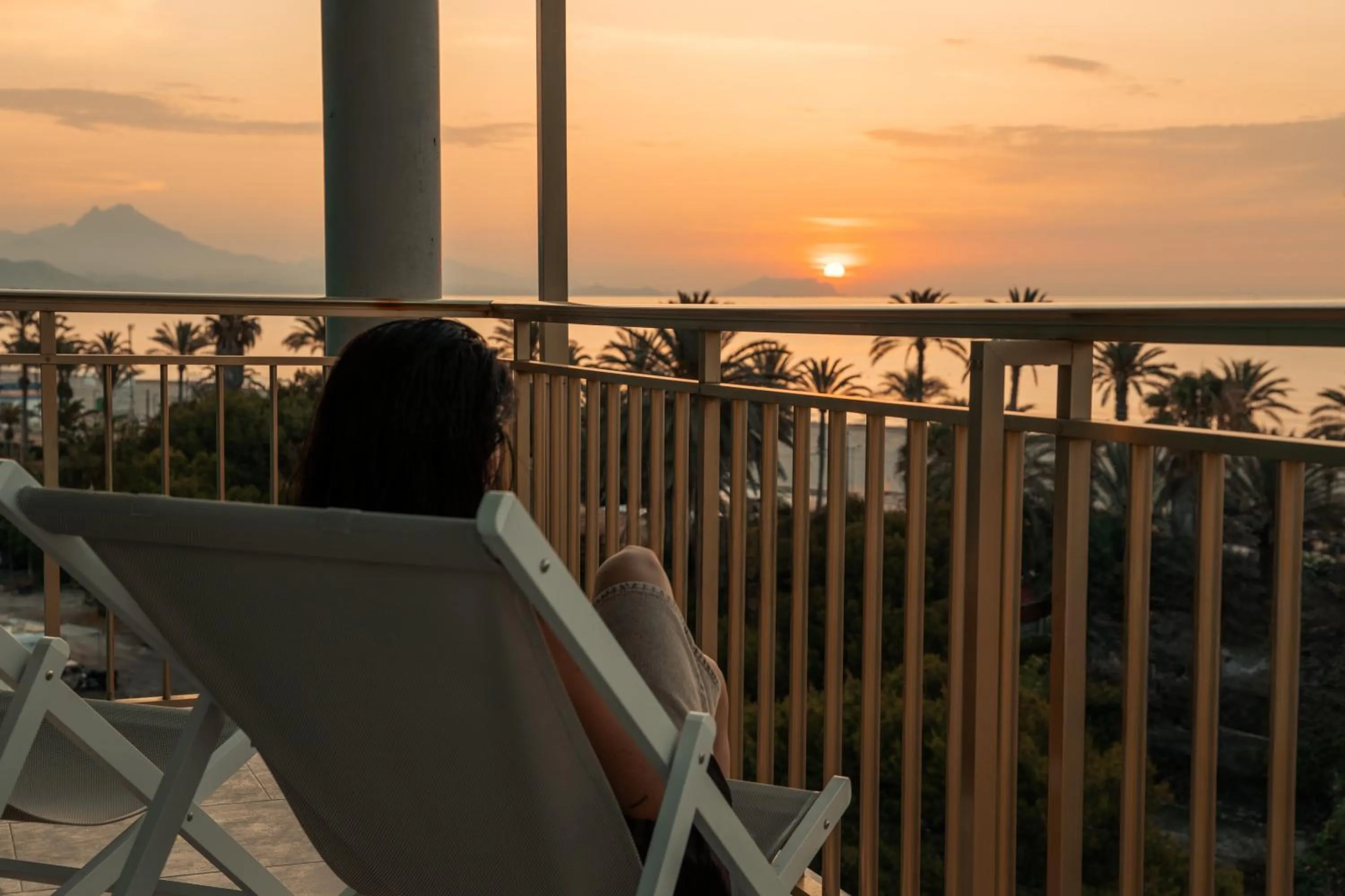 Natural landscape in Hotel Almirante