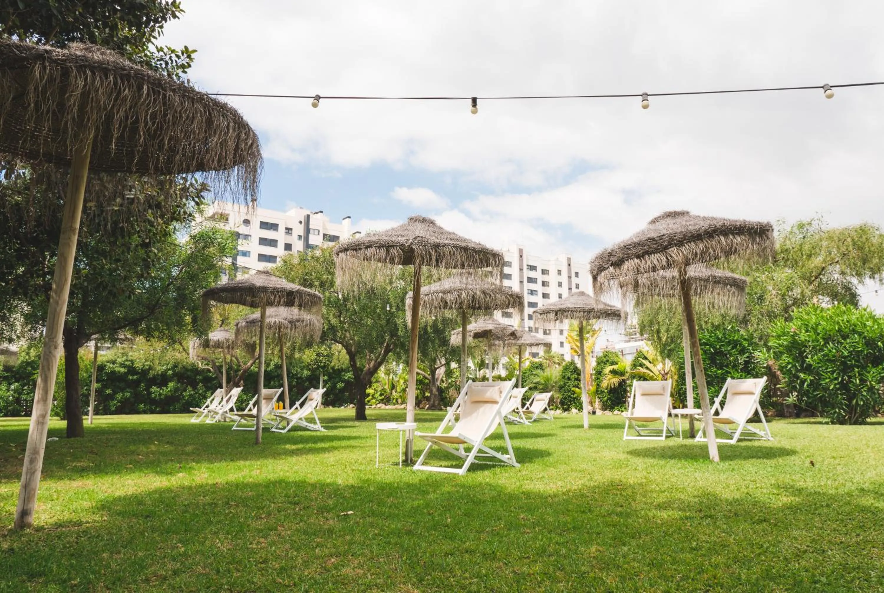 Garden in Hotel Almirante
