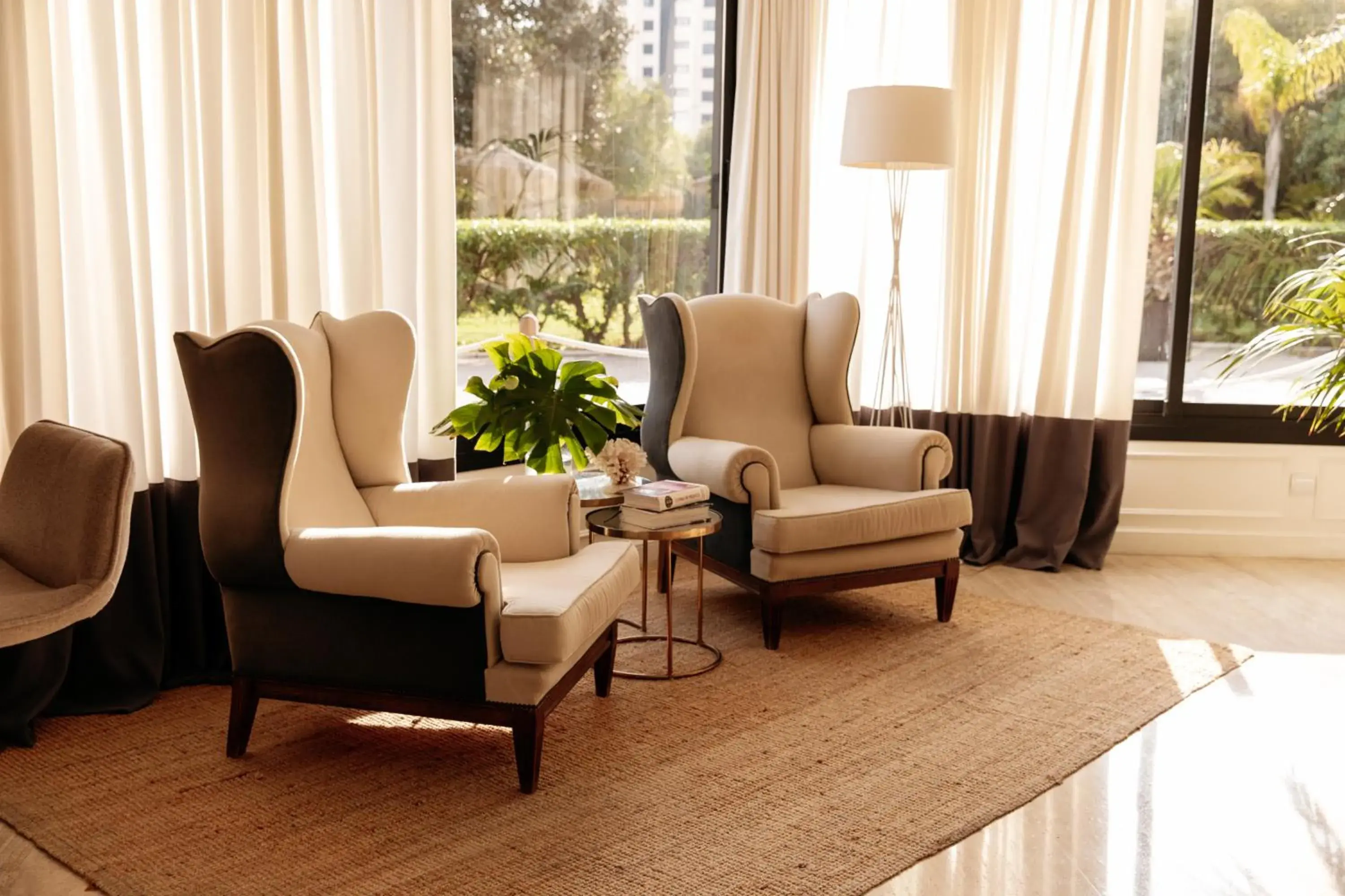 Lobby or reception in Hotel Almirante Lobby or reception in Hotel Almirante