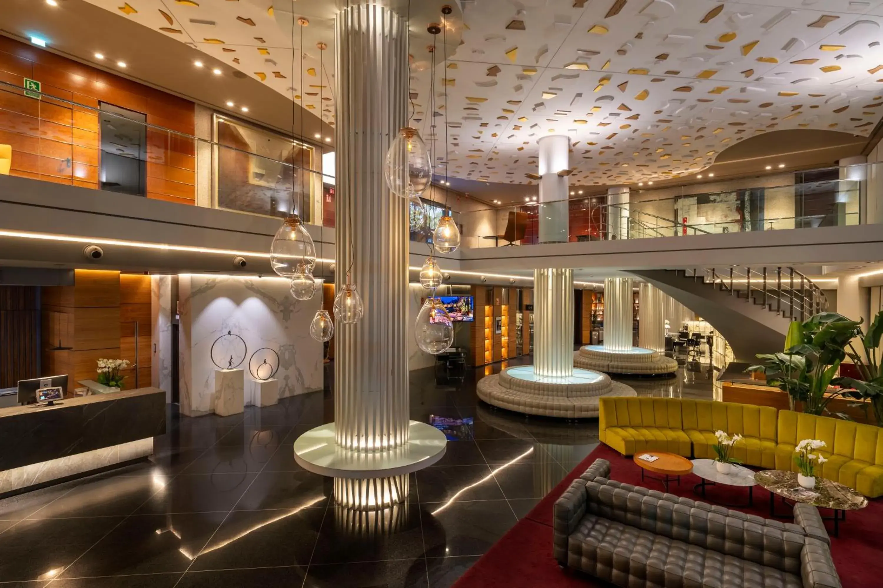 Lobby or reception in SH Valencia Palace Lobby or reception in SH Valencia Palace