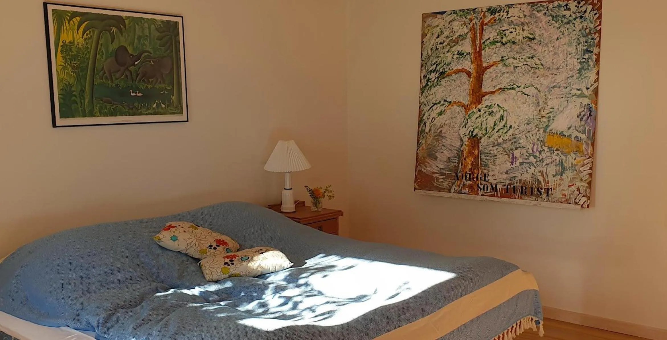 Bedroom, Bed in Farmors Hus