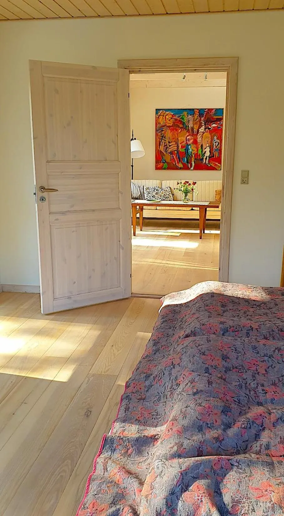 Bedroom, Bed in Farmors Hus