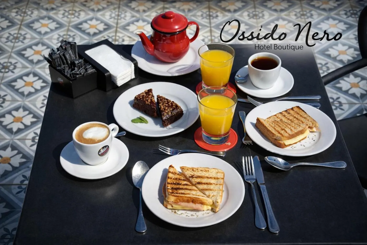 Restaurant/places to eat in Hotel Boutique Ossido Nero