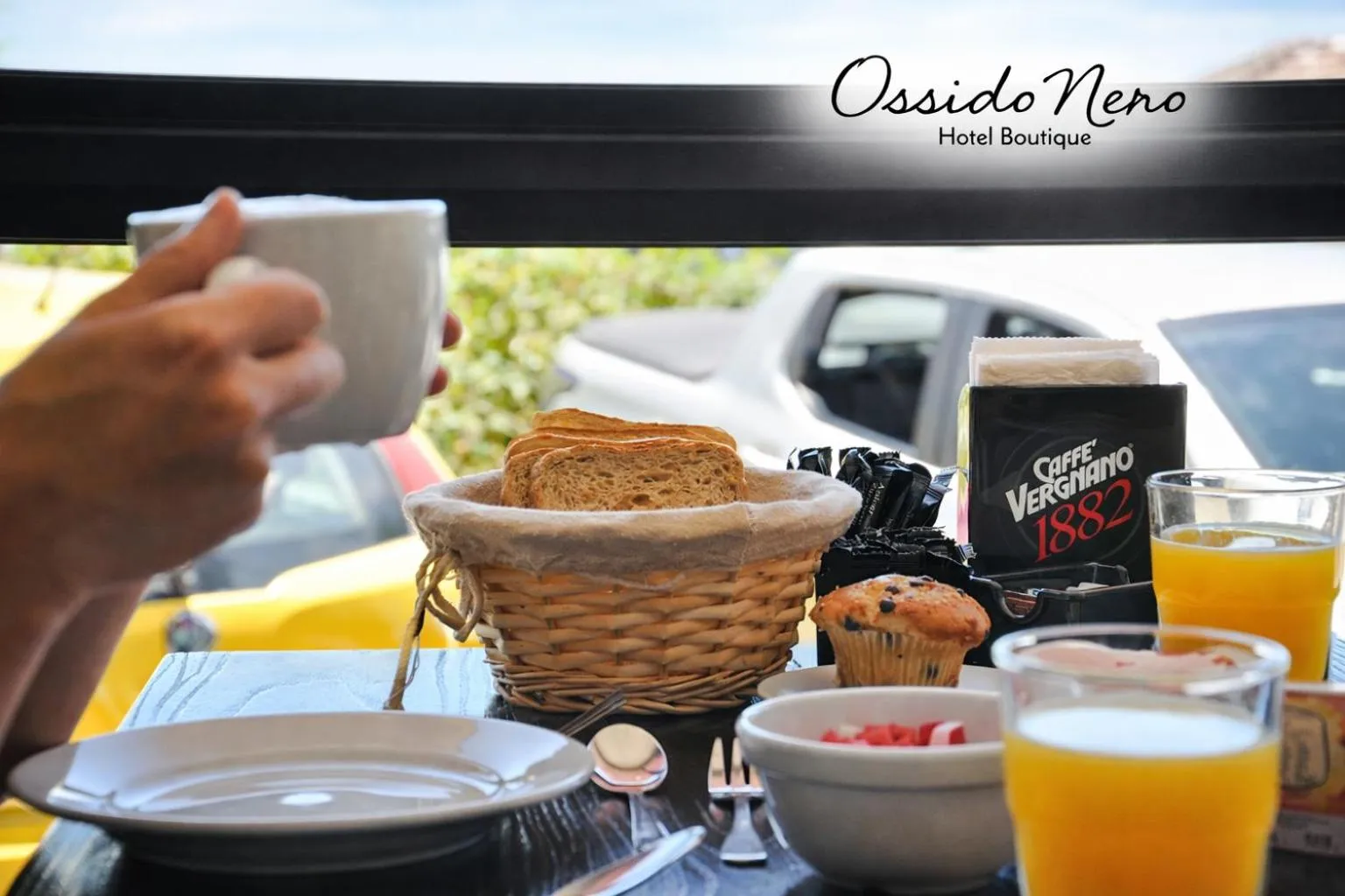 Restaurant/places to eat in Hotel Boutique Ossido Nero