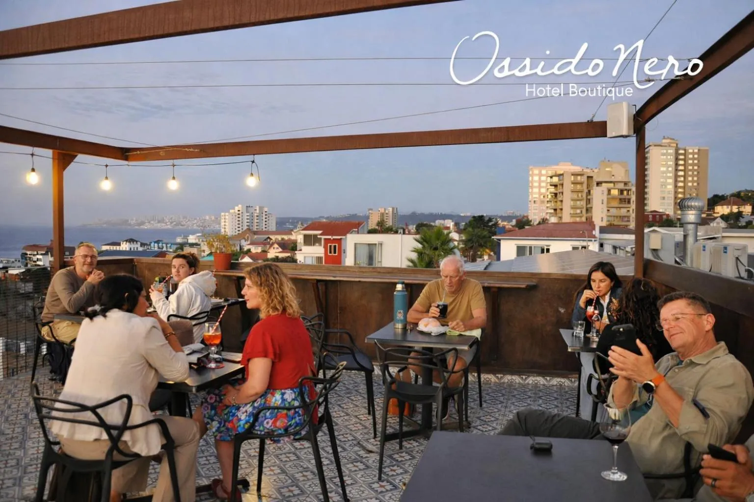 Restaurant/places to eat in Hotel Boutique Ossido Nero