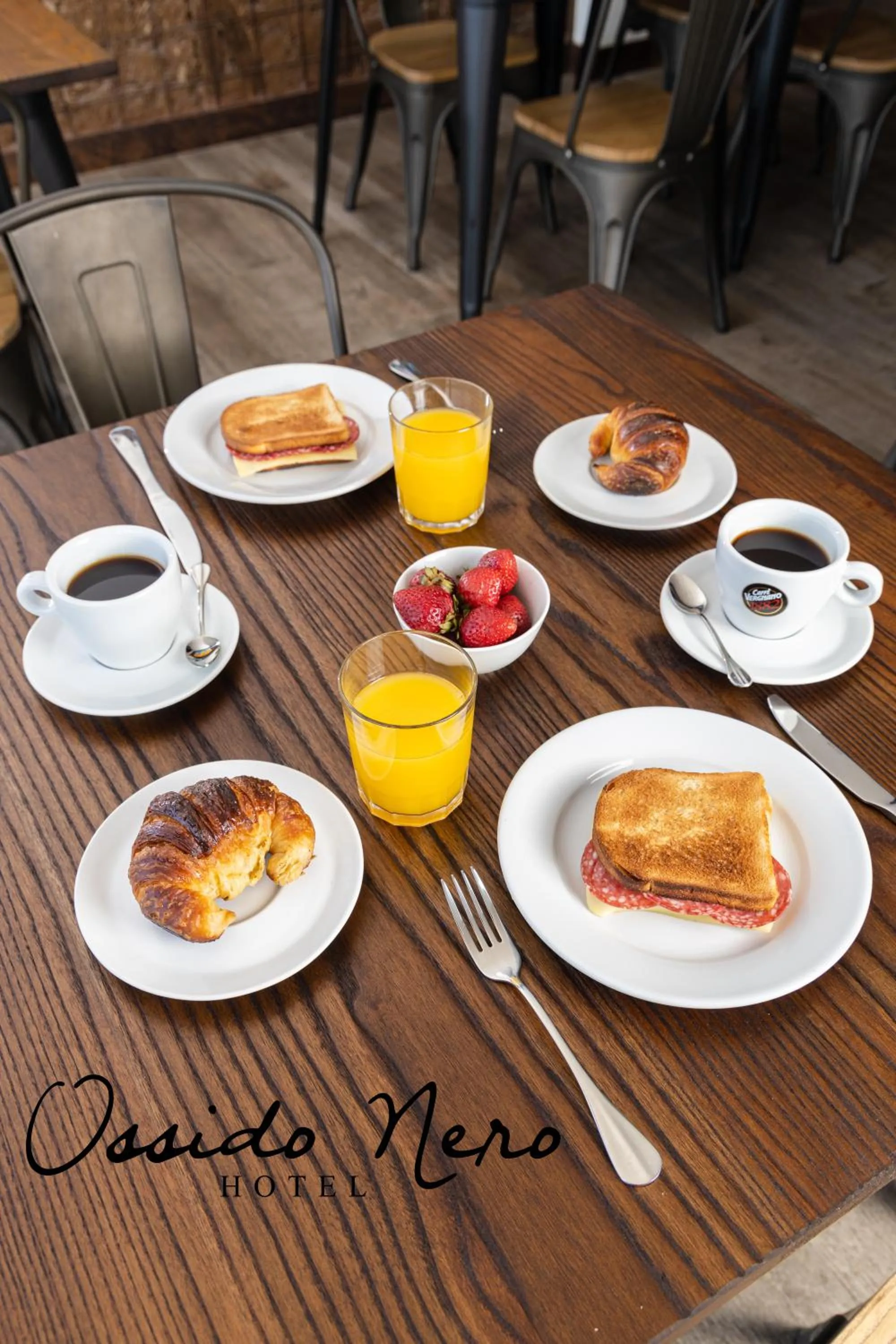 Restaurant/places to eat in Hotel Boutique Ossido Nero