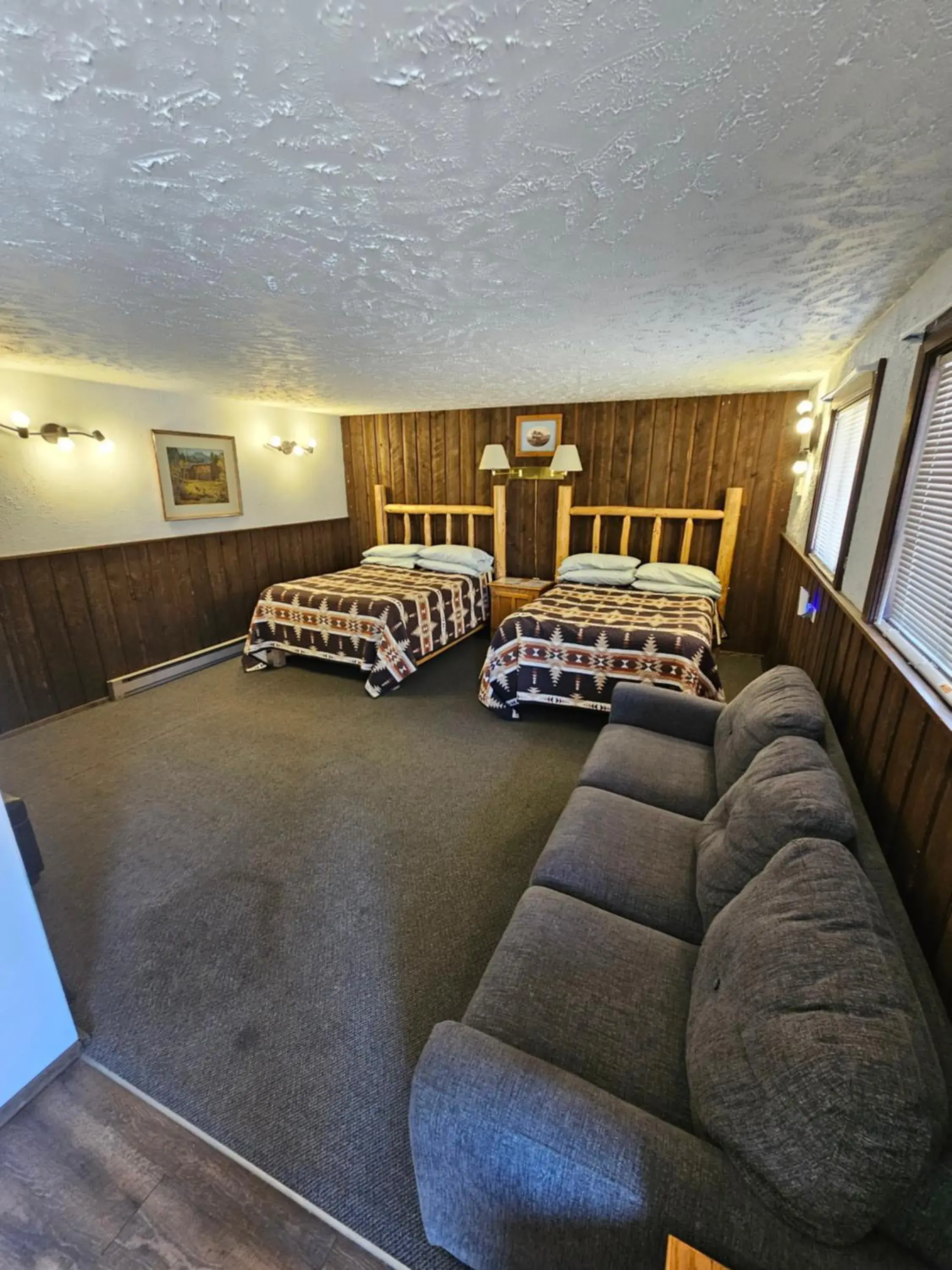 Bed in The Hulett Motel Bed in The Hulett Motel