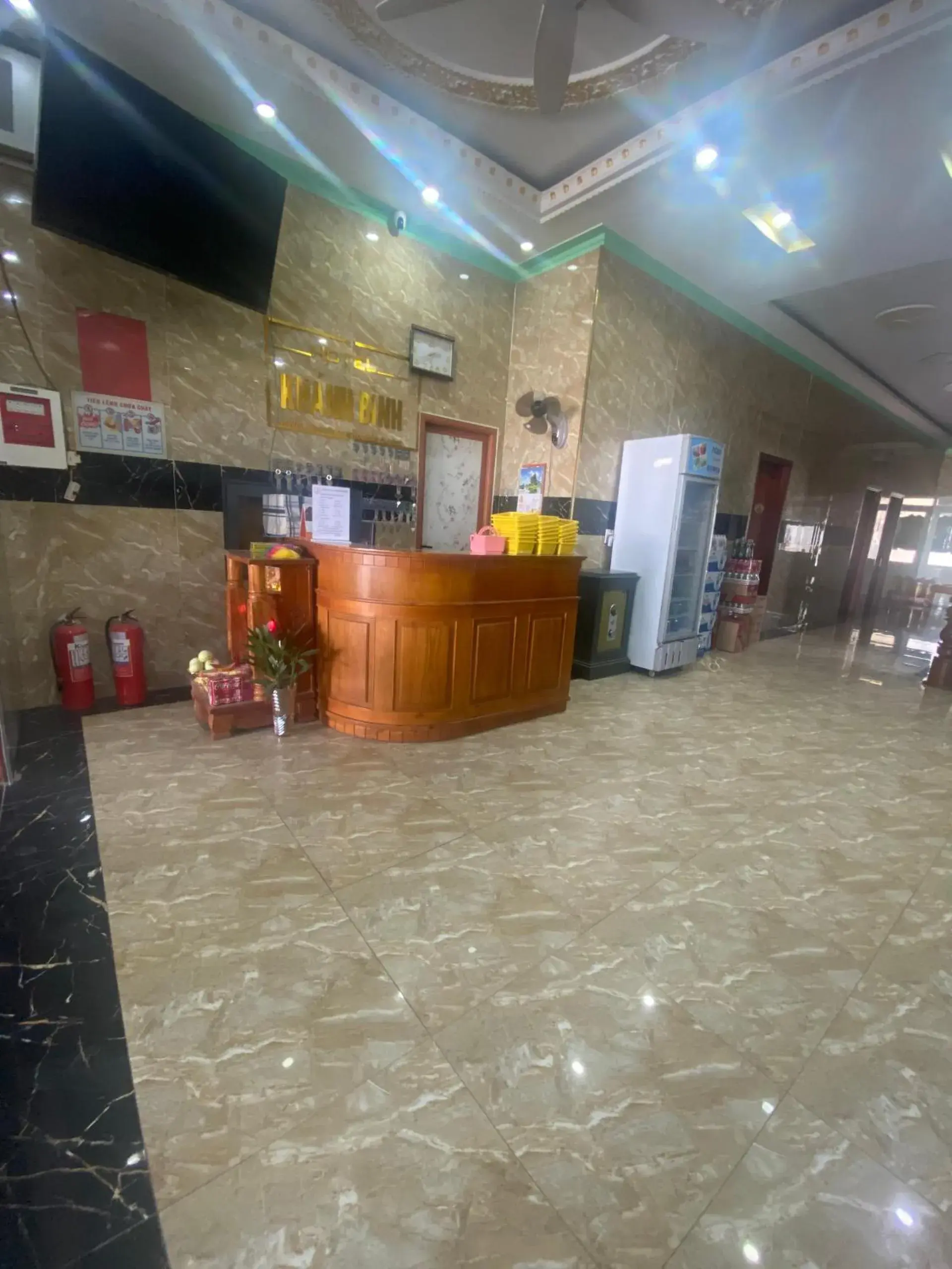 Lobby or reception in Khách Sạn Khánh Bình - Bình Dương Lobby or reception in Khách Sạn Khánh Bình - Bình Dương