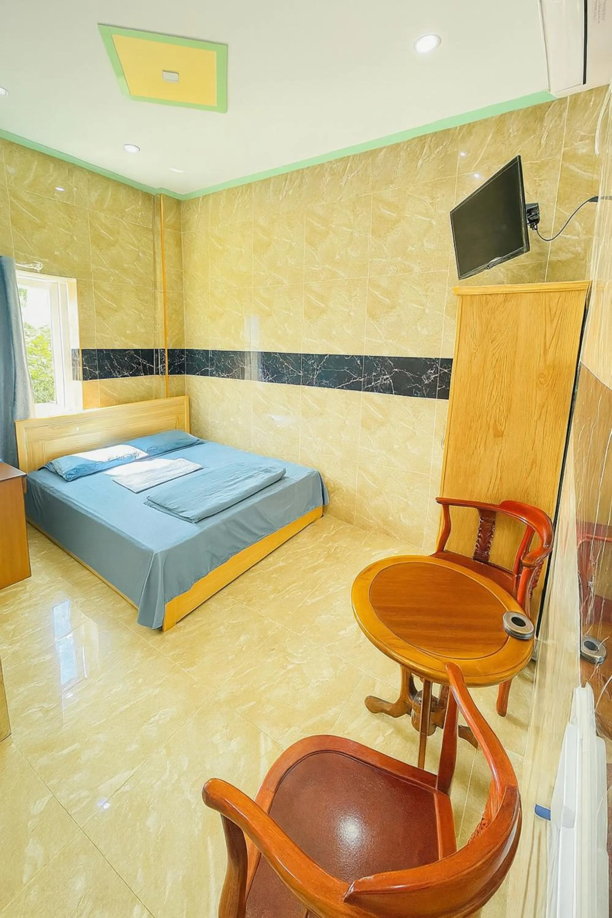 Bed in Khách Sạn Khánh Bình - Bình Dương