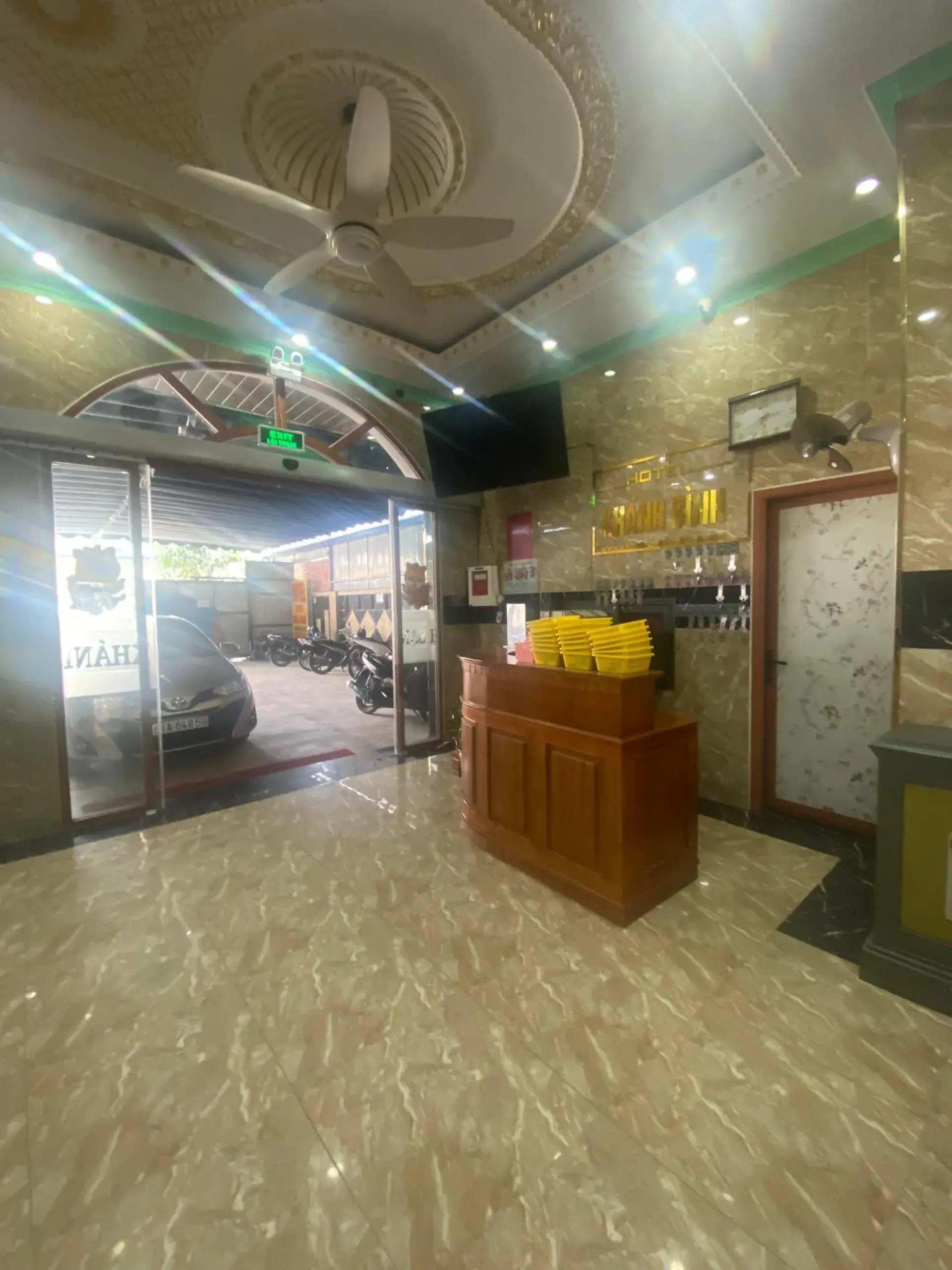 Lobby or reception in Khách Sạn Khánh Bình - Bình Dương Lobby or reception in Khách Sạn Khánh Bình - Bình Dương