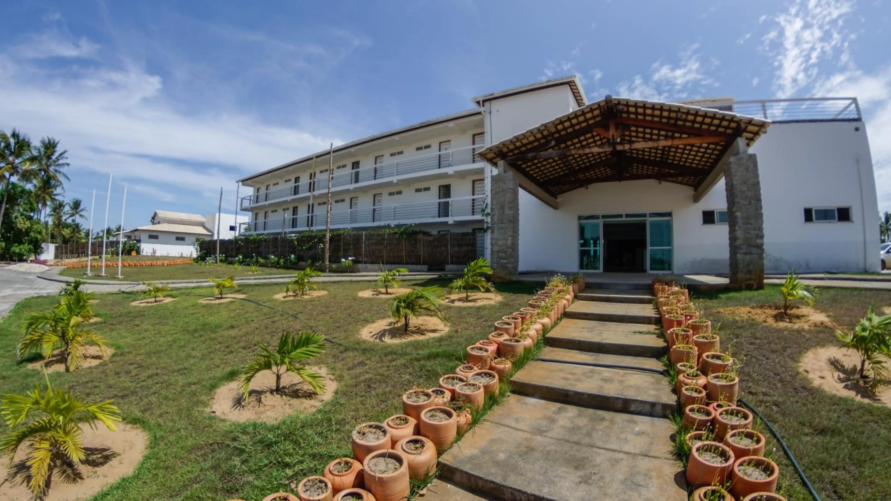 Property building in Eco Privillege Hotel