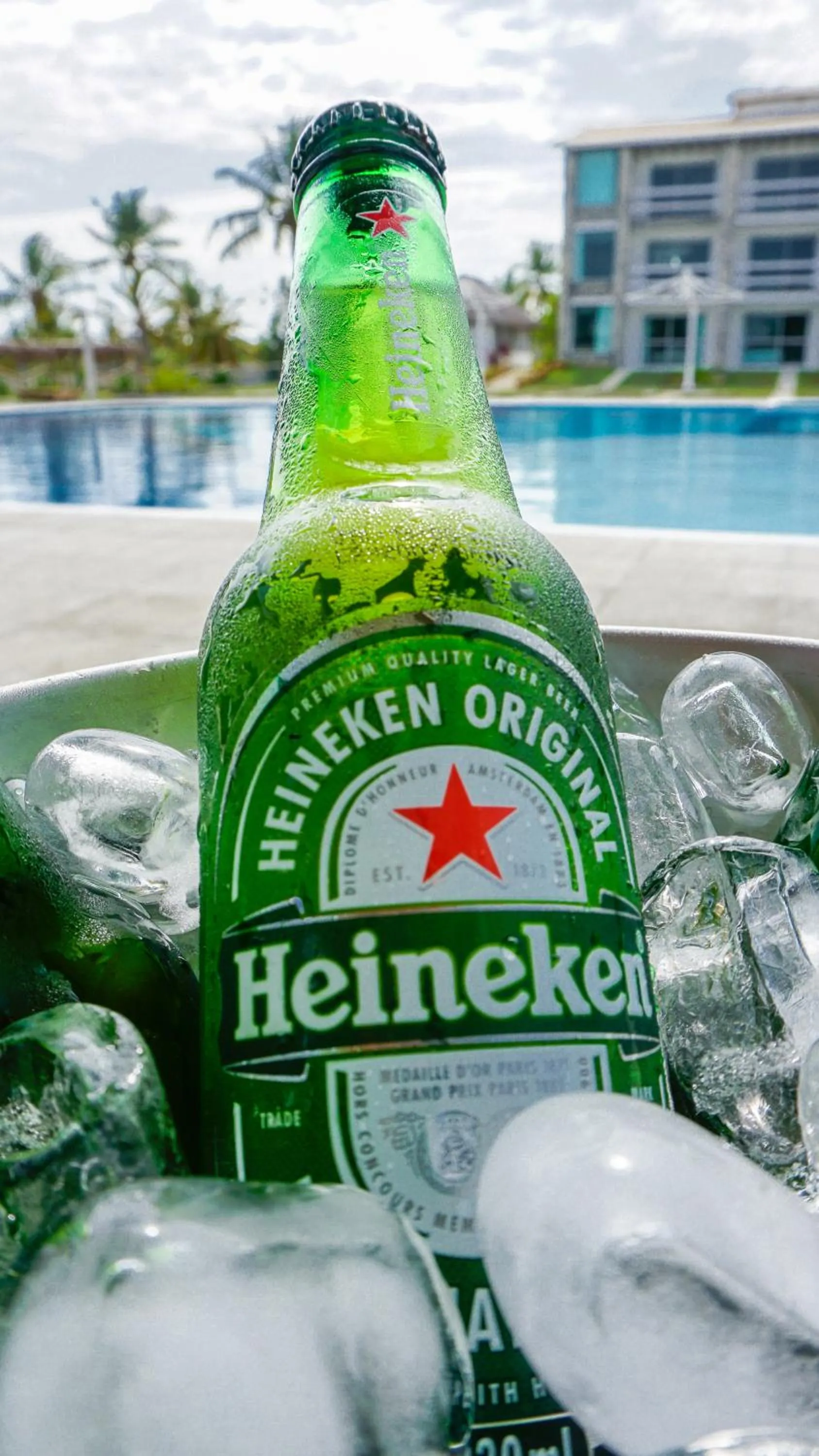 Pool view in Eco Privillege Hotel