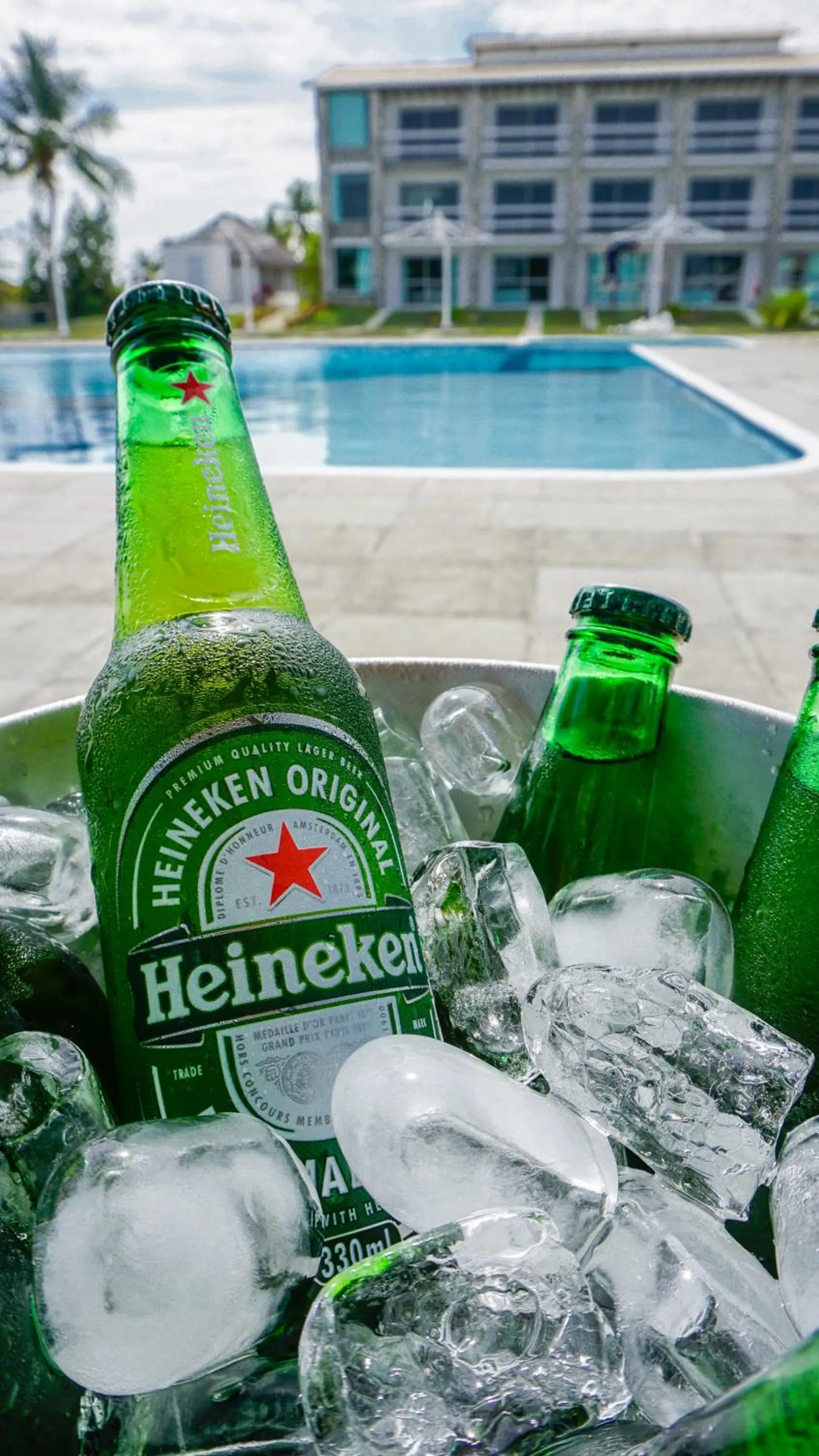 Pool view in Eco Privillege Hotel