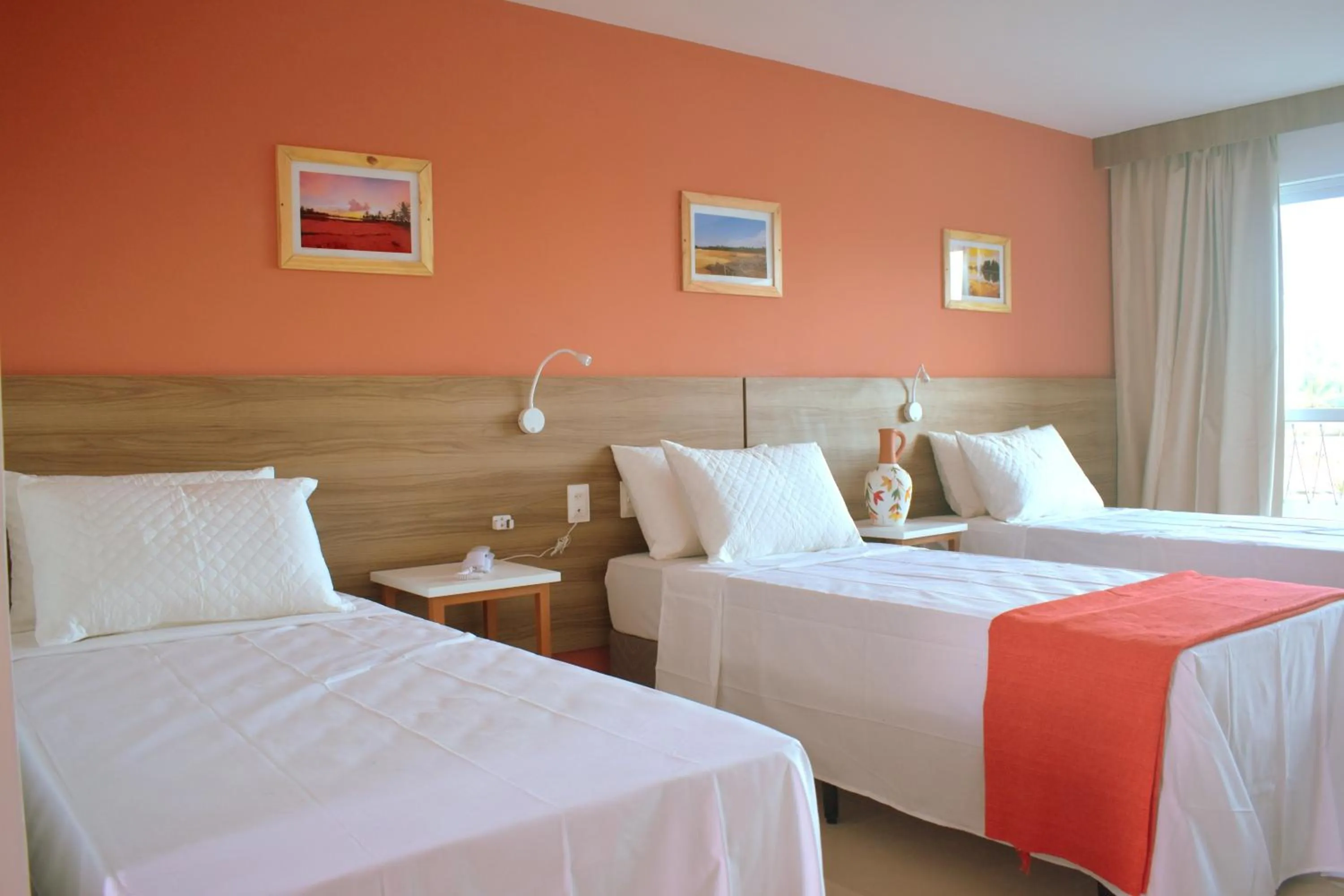 Bed in Eco Privillege Hotel