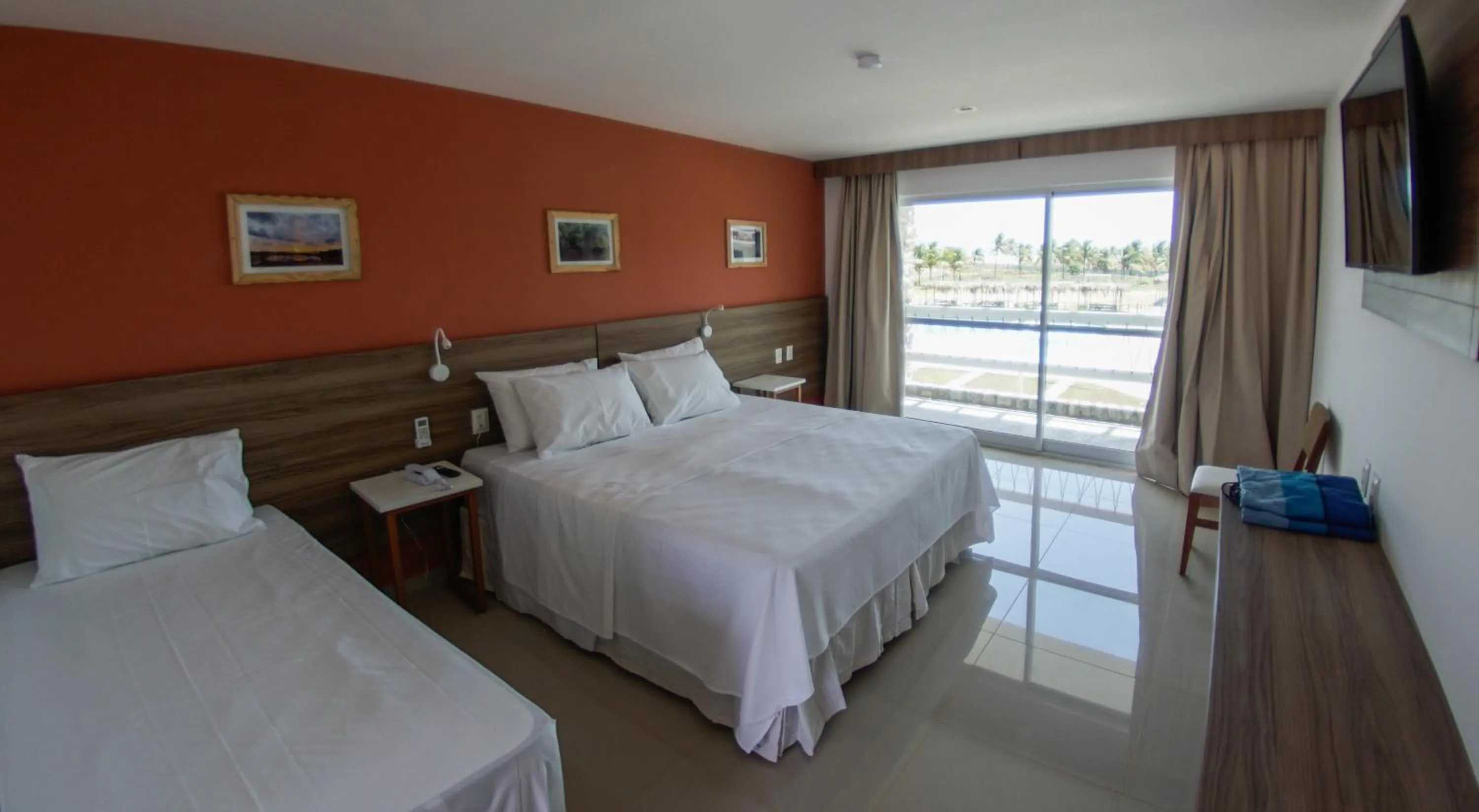 Bed in Eco Privillege Hotel