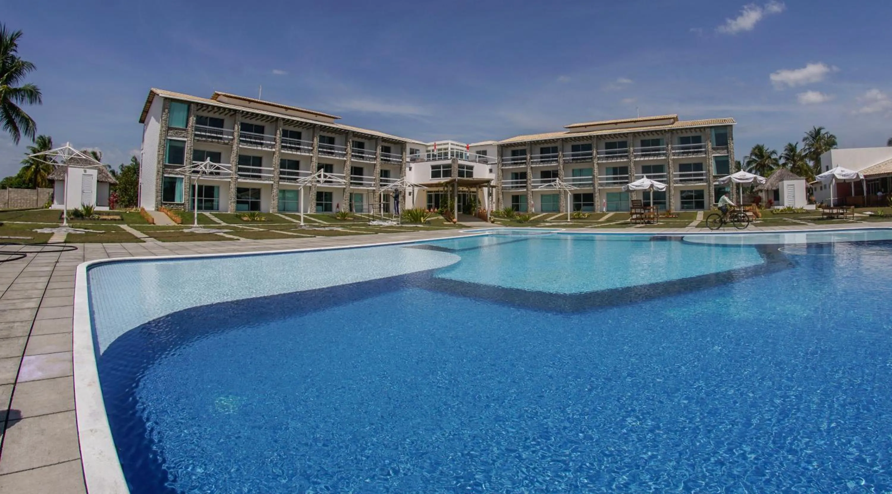 Swimming pool in Eco Privillege Hotel